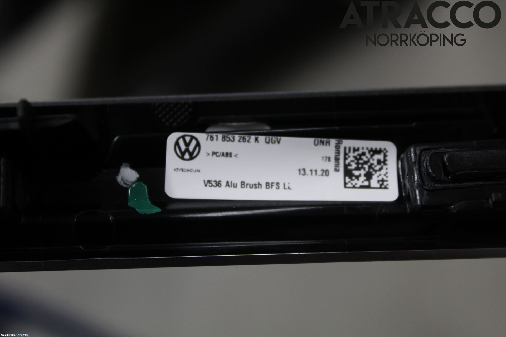 Volkswagen VW TOUAREG CR 18- Innr Dekor Instrbord