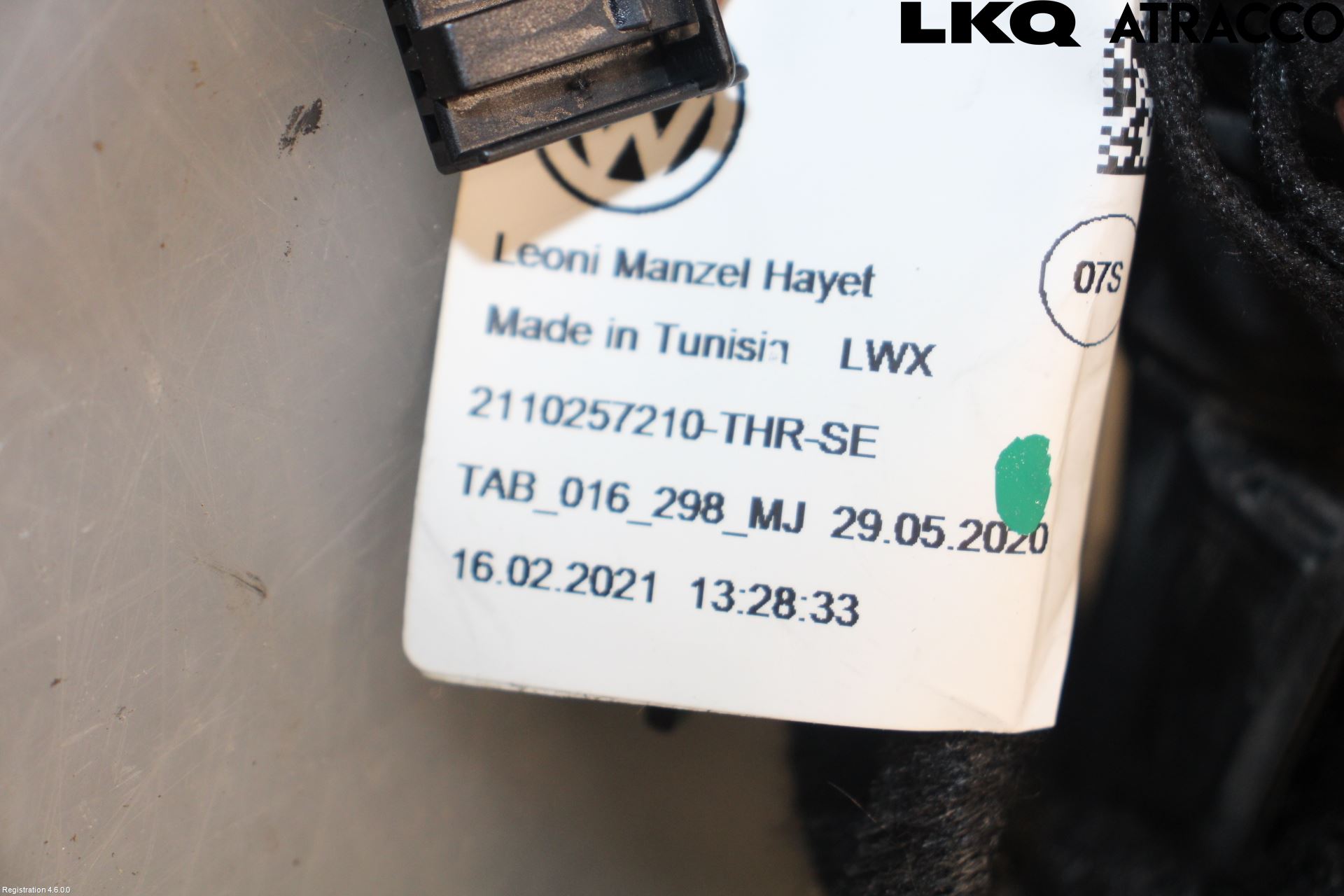 Volkswagen VW ID.4 21- Ledningsnett