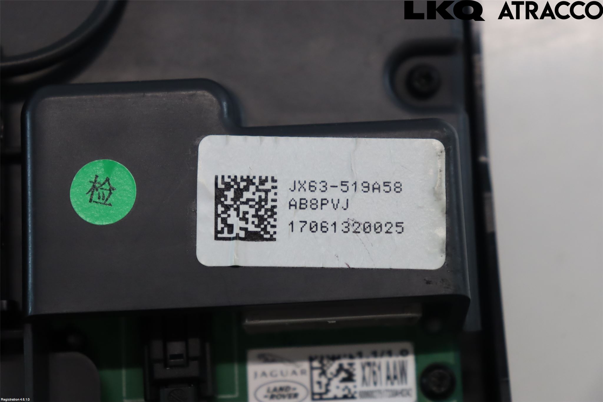 Jaguar XF (X260) 16-24 Innvendig Takbrakett