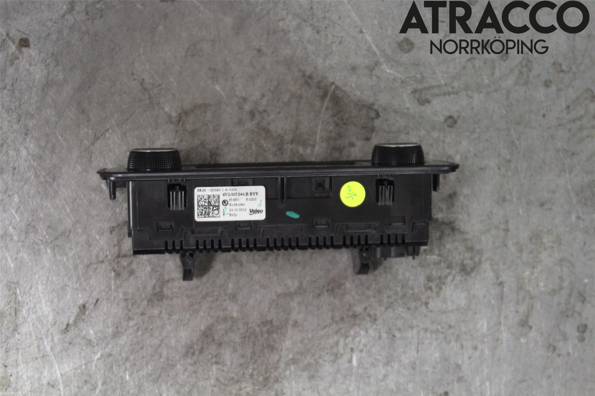Skoda FABIA 15-21 Varmeapparat Panel(Regulering)