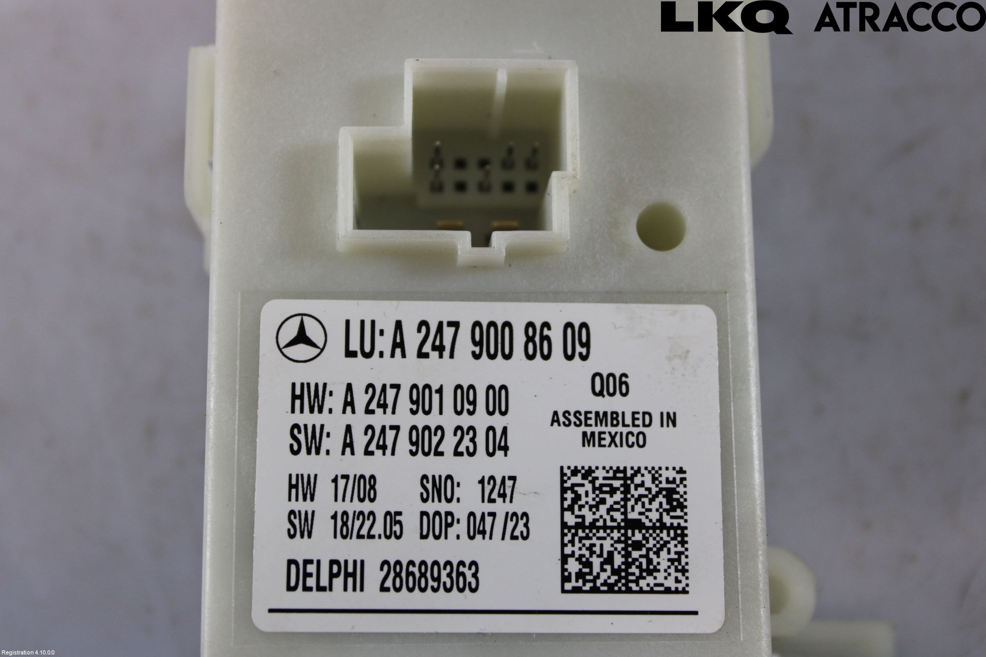Mercedes-Benz MB EQA (H243) 21- Styreenhet Bakluke
