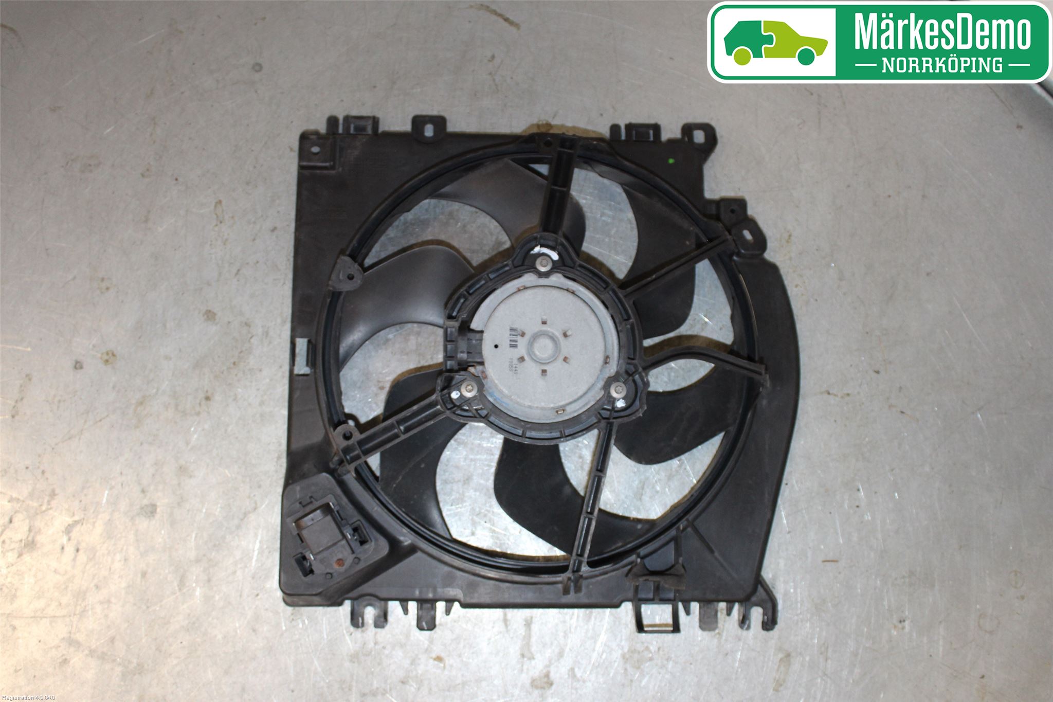 Renault CLIO III  09-12 Kjølevifte Elektrisk
