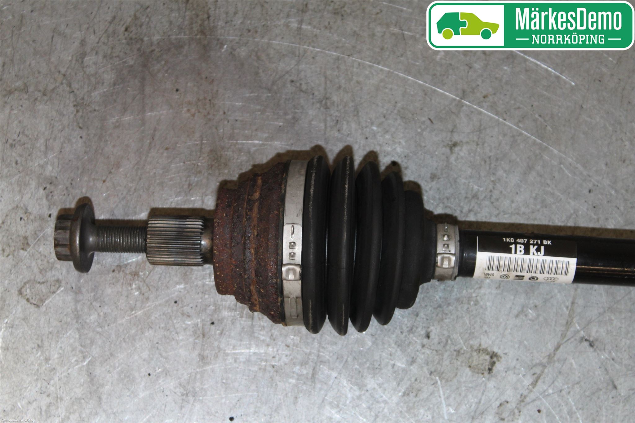 Volkswagen VW GOLF / E-GOLF VII 13-20 Drivaksel Foran Kompl Venstre