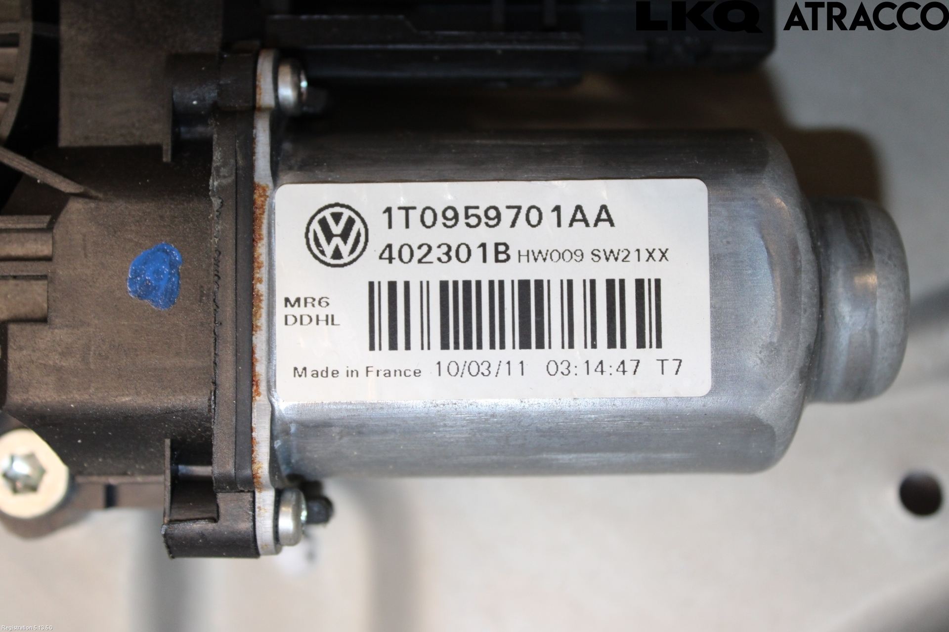 Skoda OCTAVIA (1Z) 05-13 Vindusheis El Komp