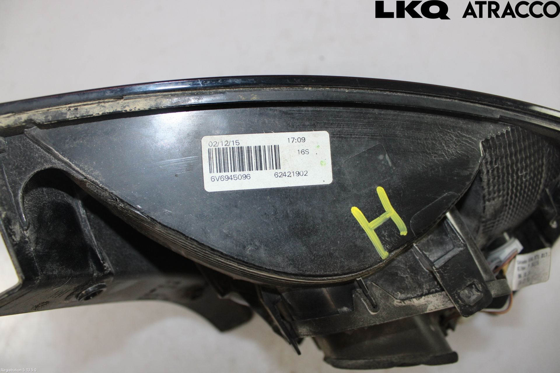 Skoda FABIA 15-21 Baklykt Høyre