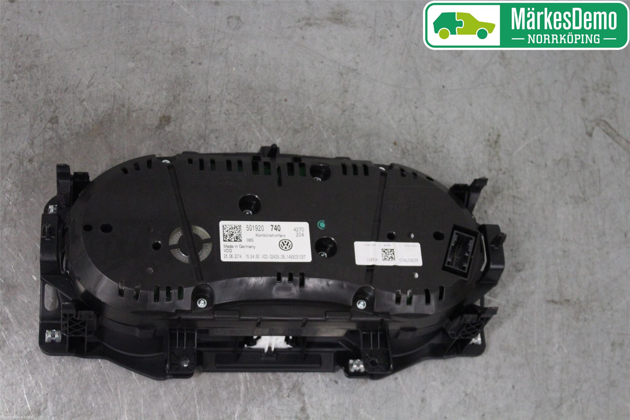 Volkswagen VW GOLF / E-GOLF VII 13-20 Instr Kombinert