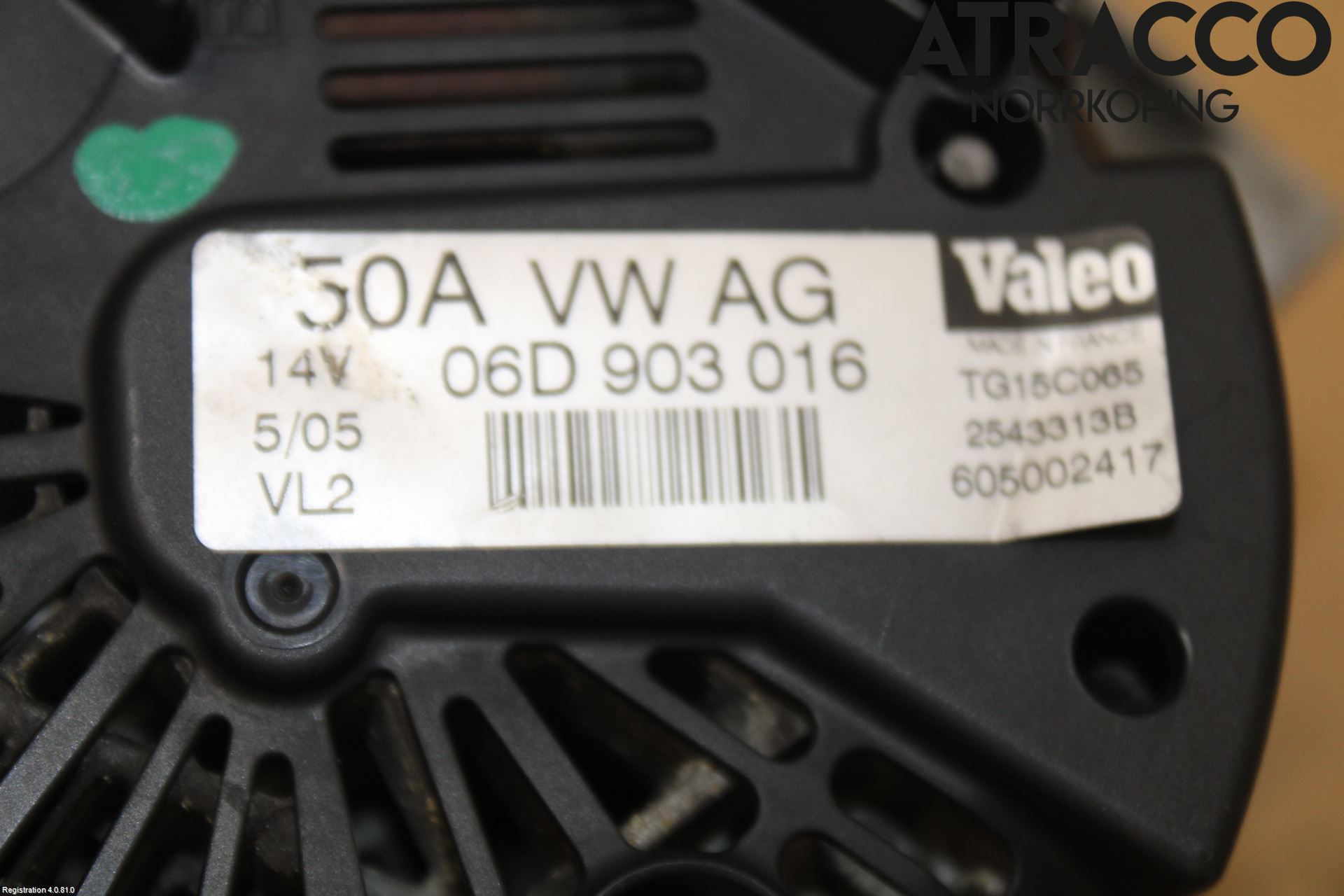 Audi A4/S4 05-07 Dynamo