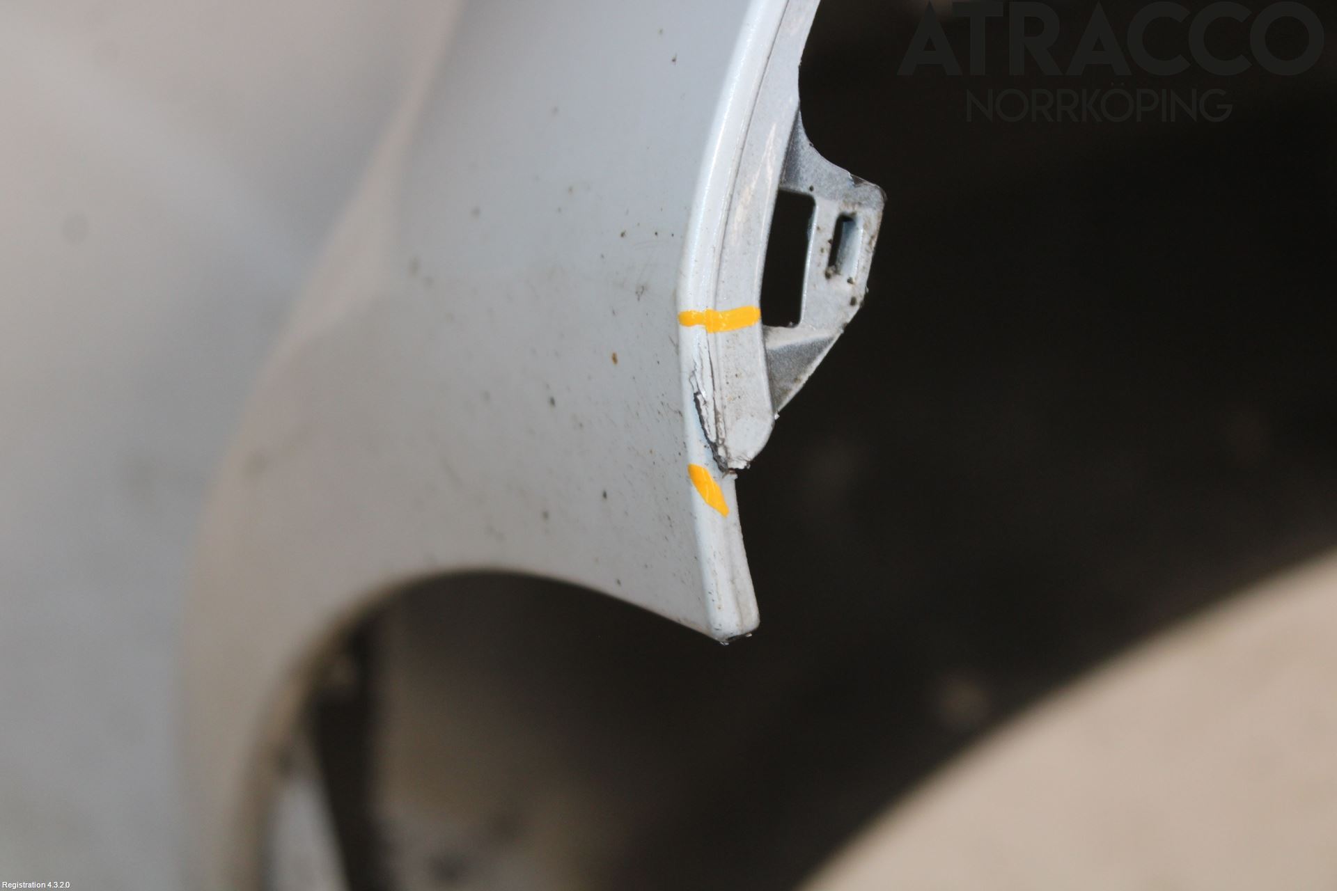 Seat LEON 06-12 Støtfanger Bak Overtrekk