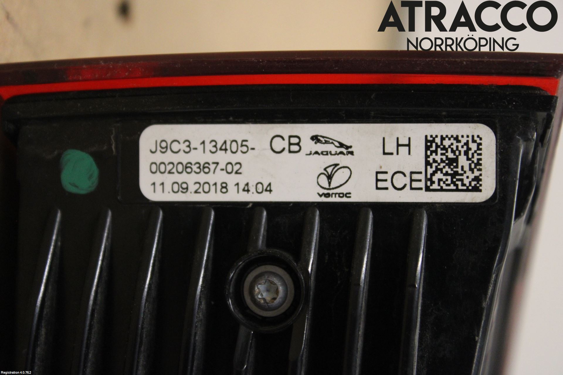 Jaguar E-PACE 17- Baklykt Venstre