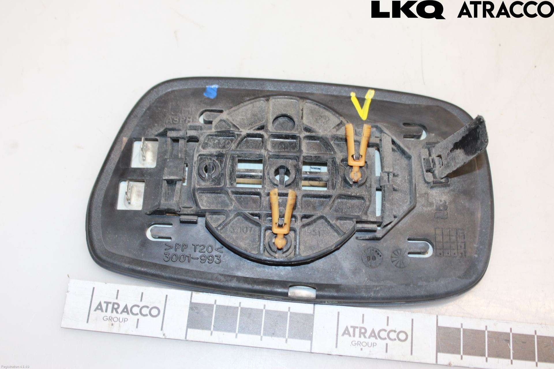 Toyota AVENSIS 98-02 Speil Glass V