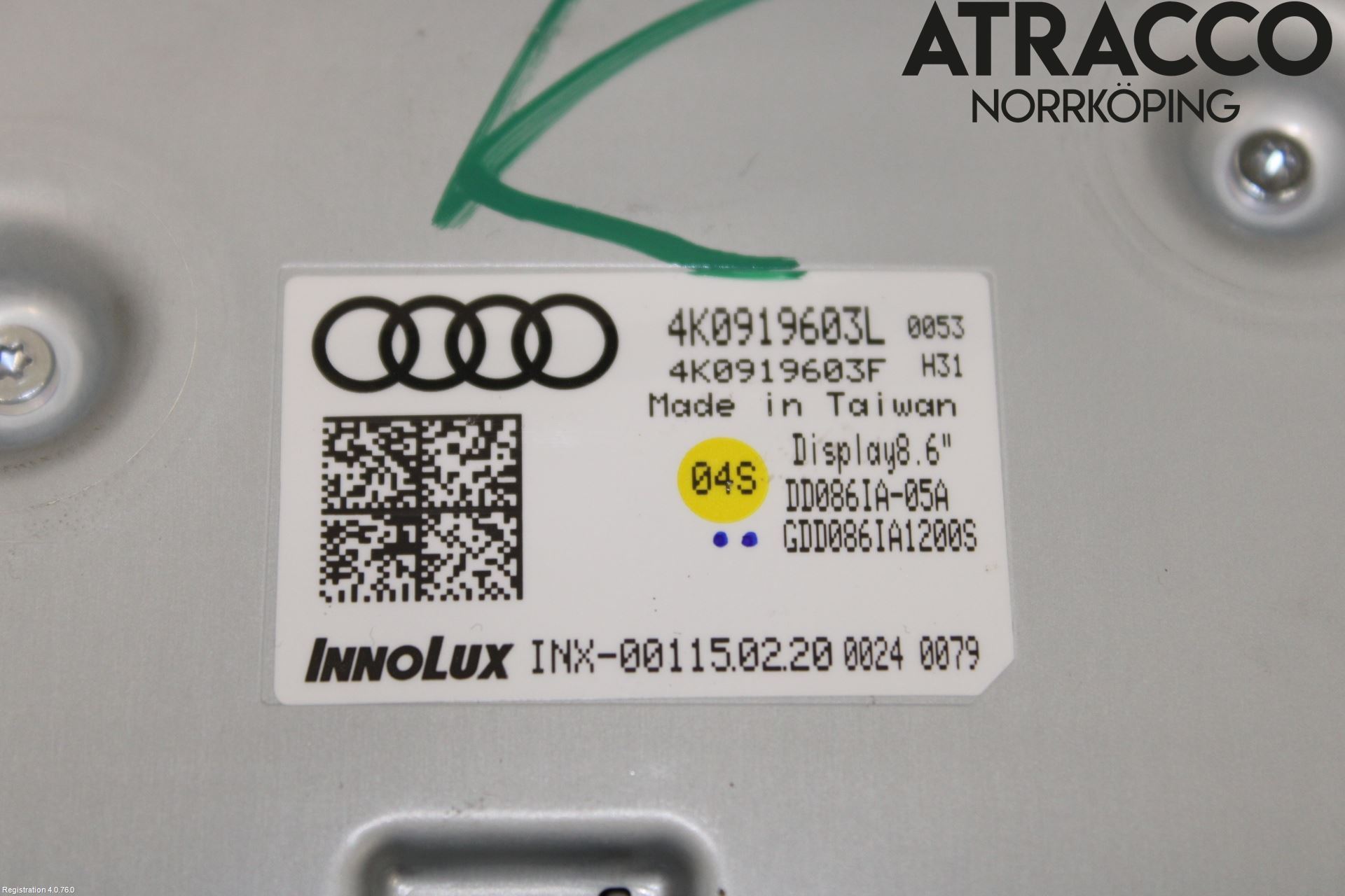 Audi A6 F2/C8 19- Multifunktionsdisplay