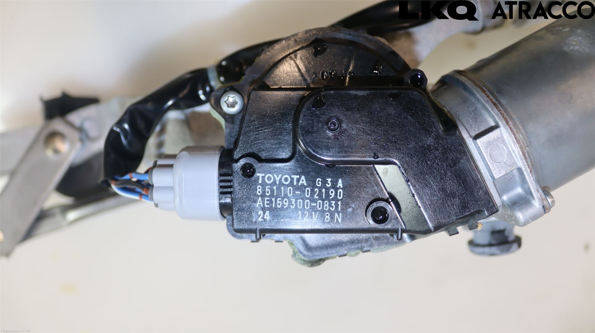 Toyota AURIS 10-12 Viskeroverføring Frontrute