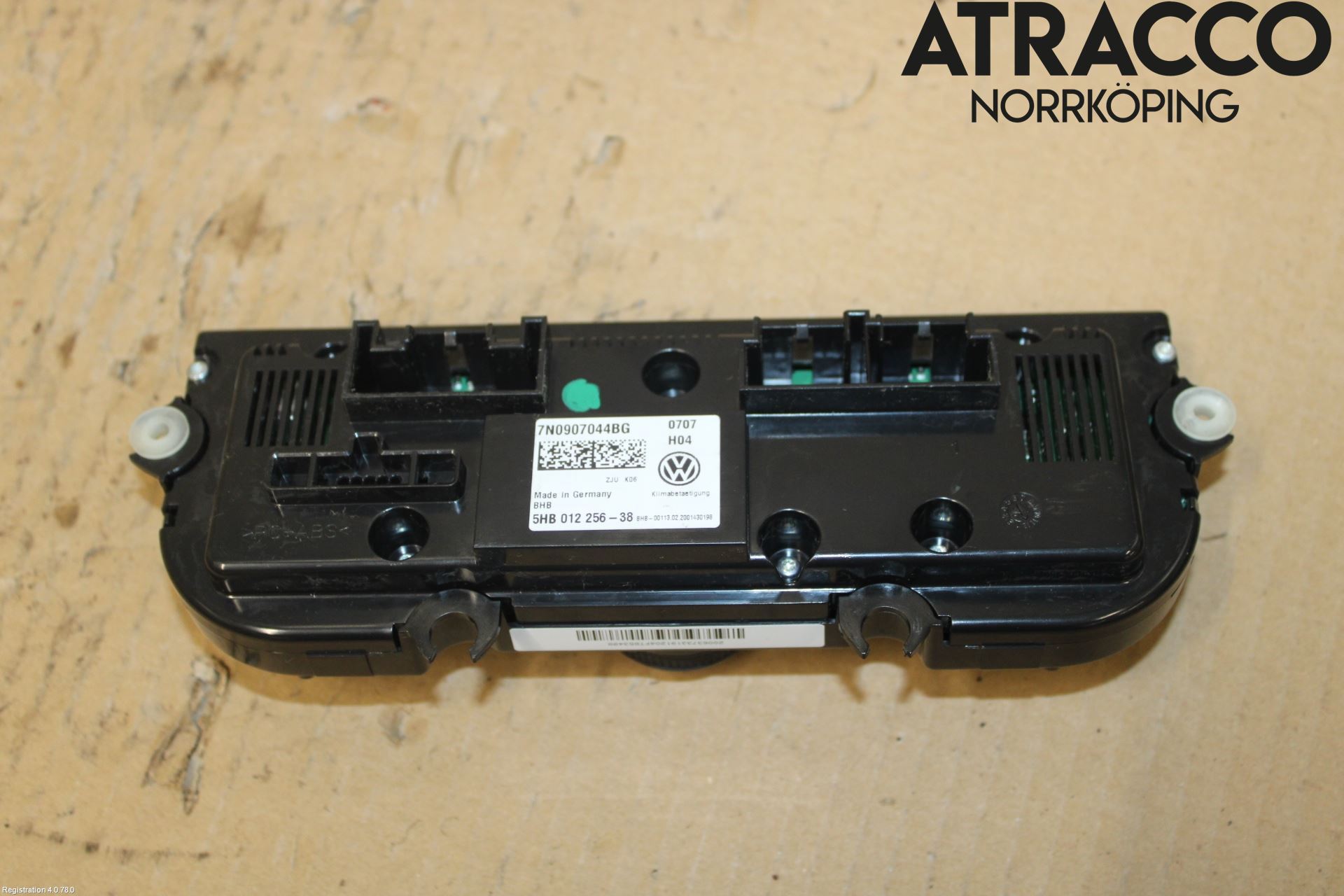 Volkswagen VW SHARAN 11- Varmeapparat Panel(Regulering)