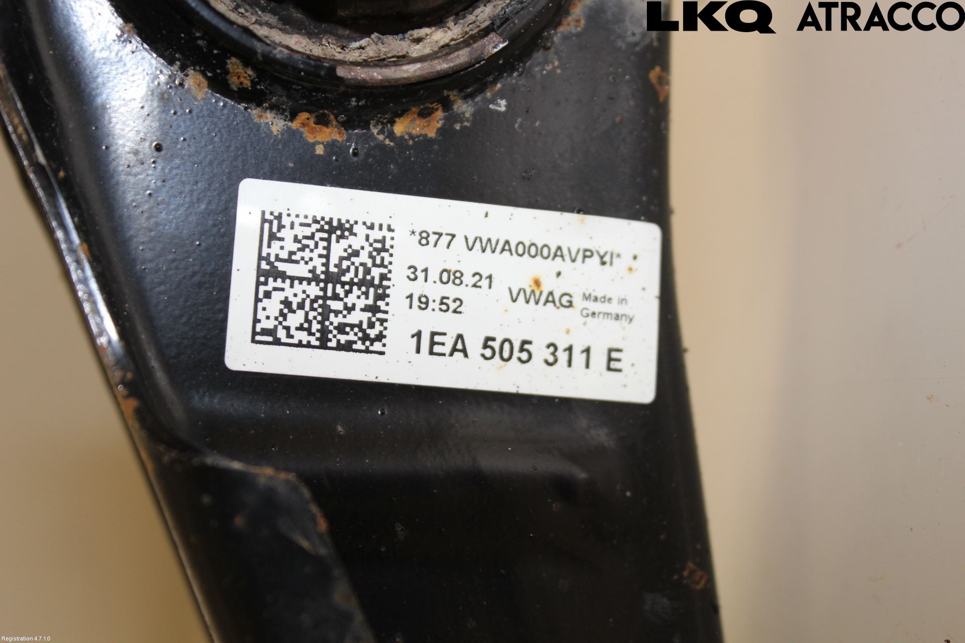 Skoda ENYAQ iV 21- Bærearm Bak Venstre