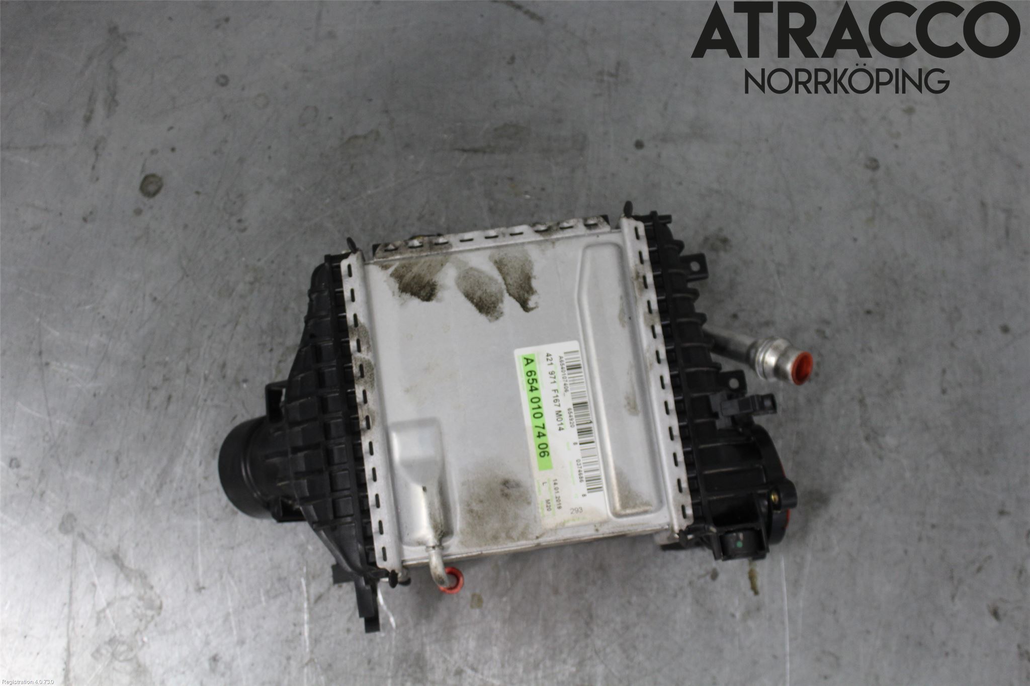 Mercedes-Benz MB GLE-KLASS (W167/V167/C167) 19- Intercooler Radiator