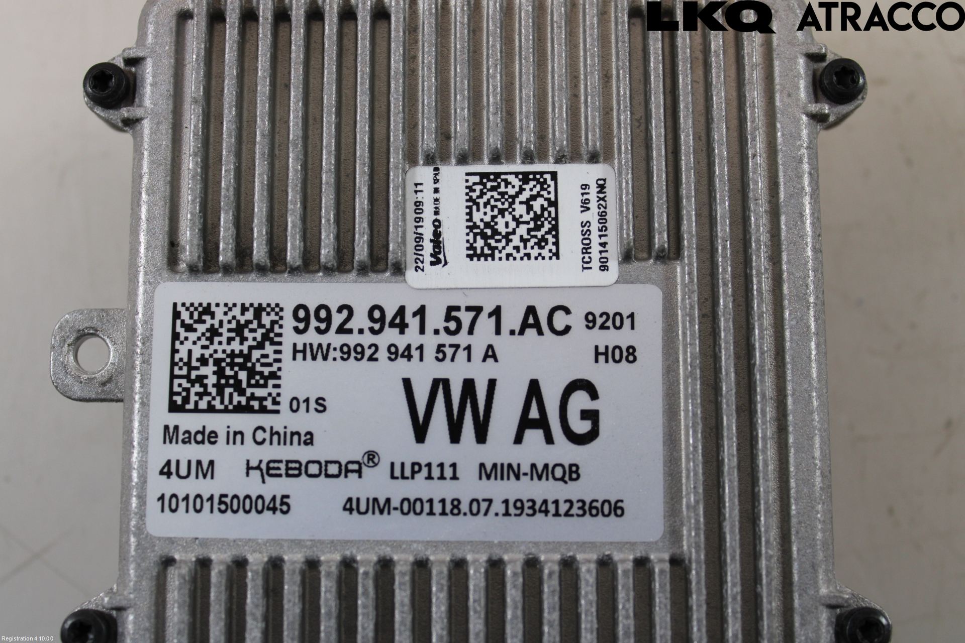 Volkswagen VW T-CROSS 19- Styreenhet Xenon