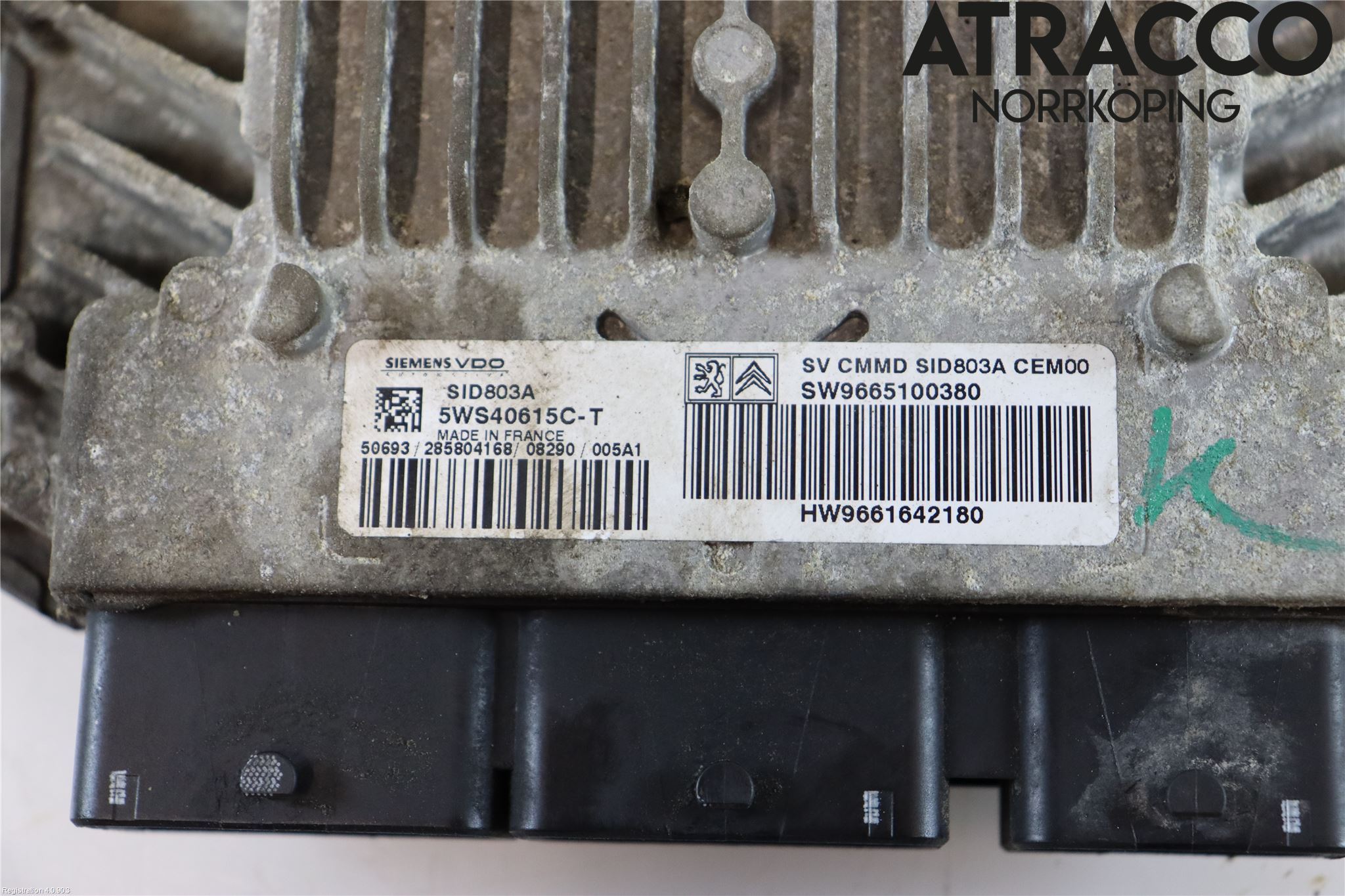 Peugeot EXPERT 07-14 Styreenhet Dieselpumpe