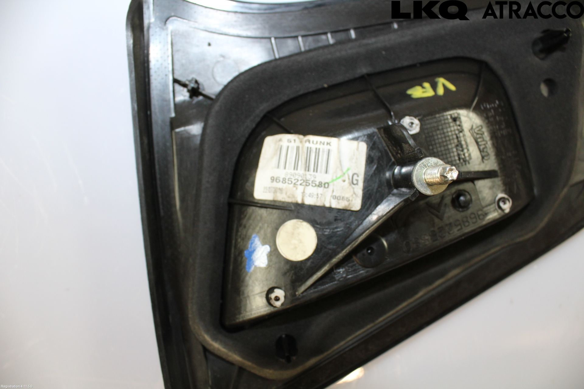 Citroen C3 10-17 Baklykt Venstre  På Luke(Indre
