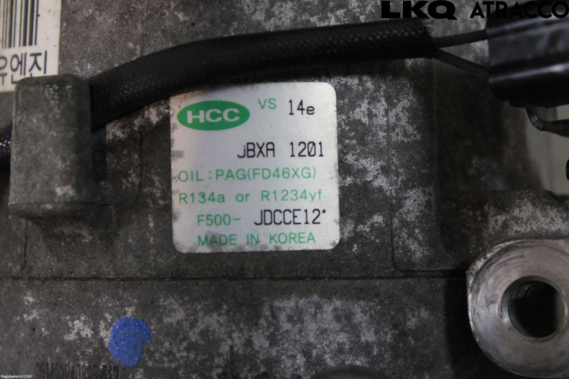 Kia CEED 12-18 Varme Ac Kompressor