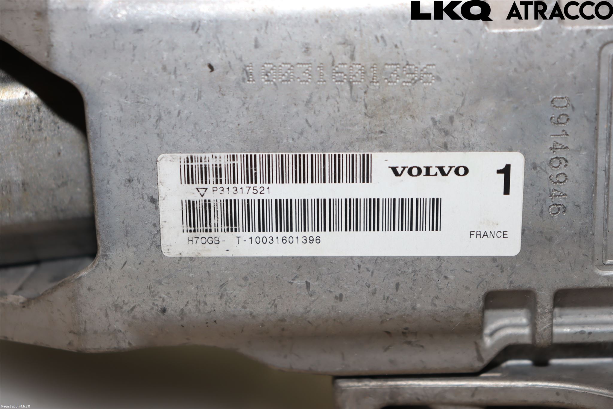 Volvo S60 11-13 Rattakselaggregat Justerbart