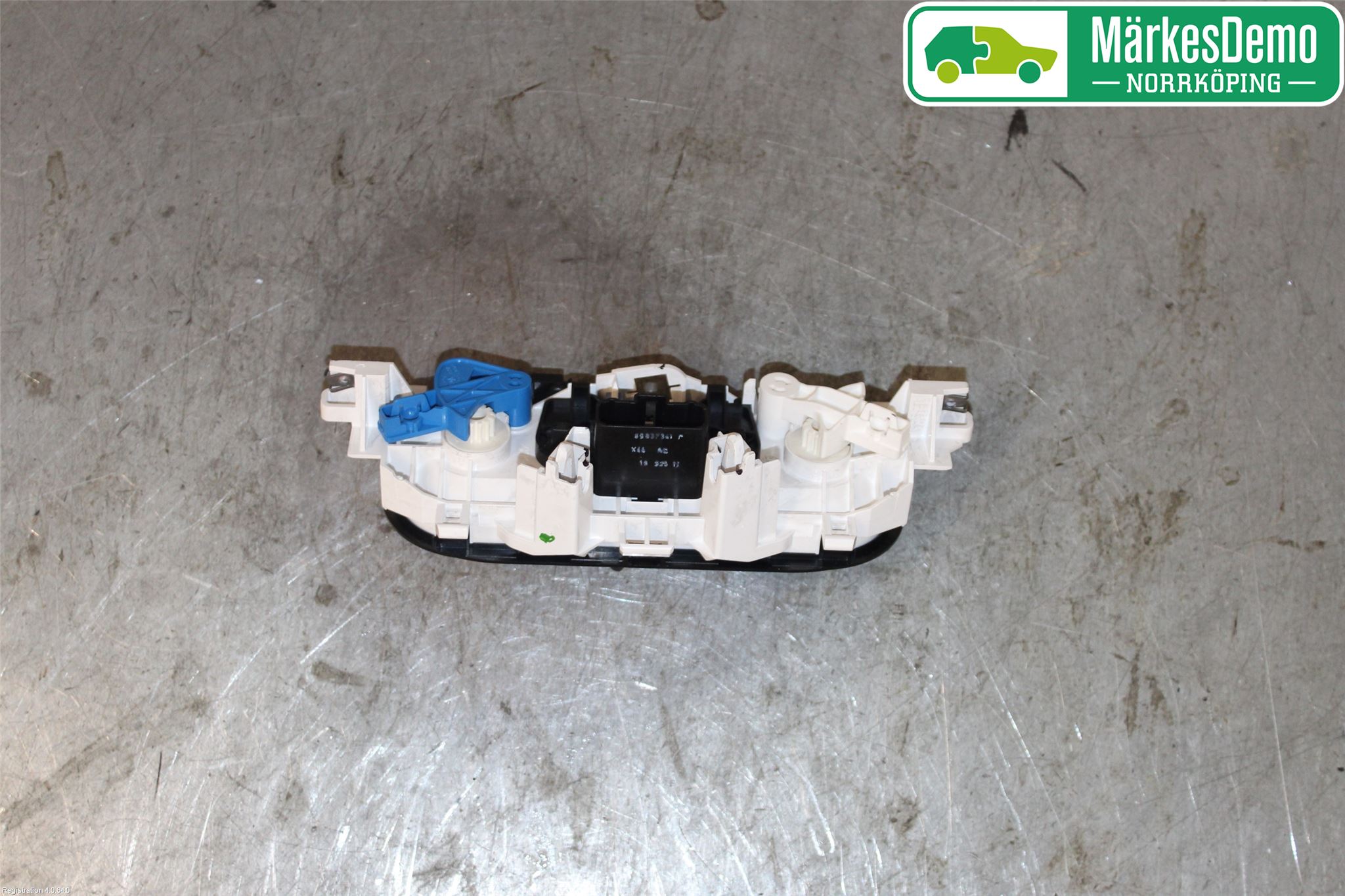 Renault TWINGO II 07-16 Varmeapparat Panel(Regulering)