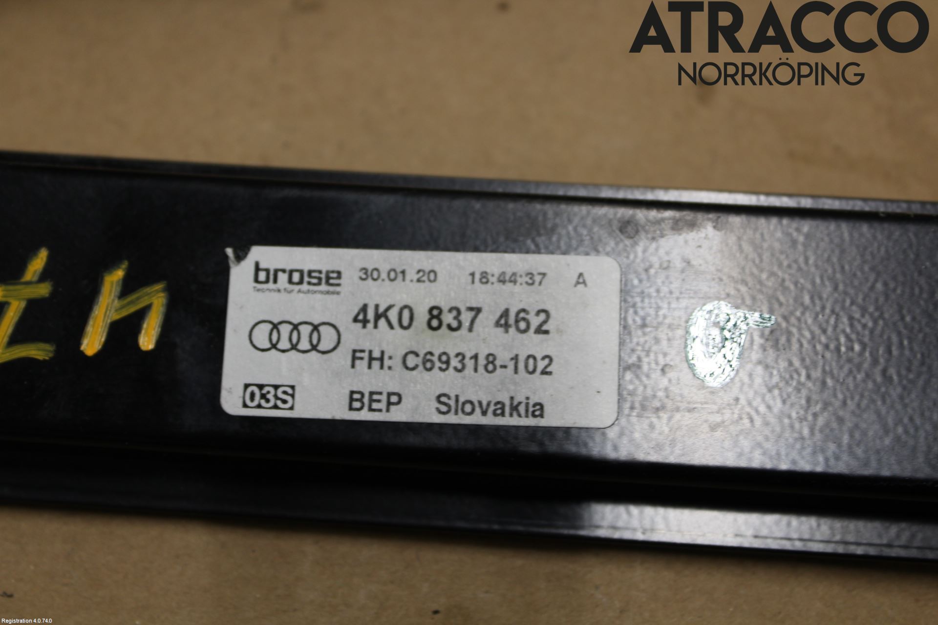 Audi A6 F2/C8 19- Vindusheis El Komp