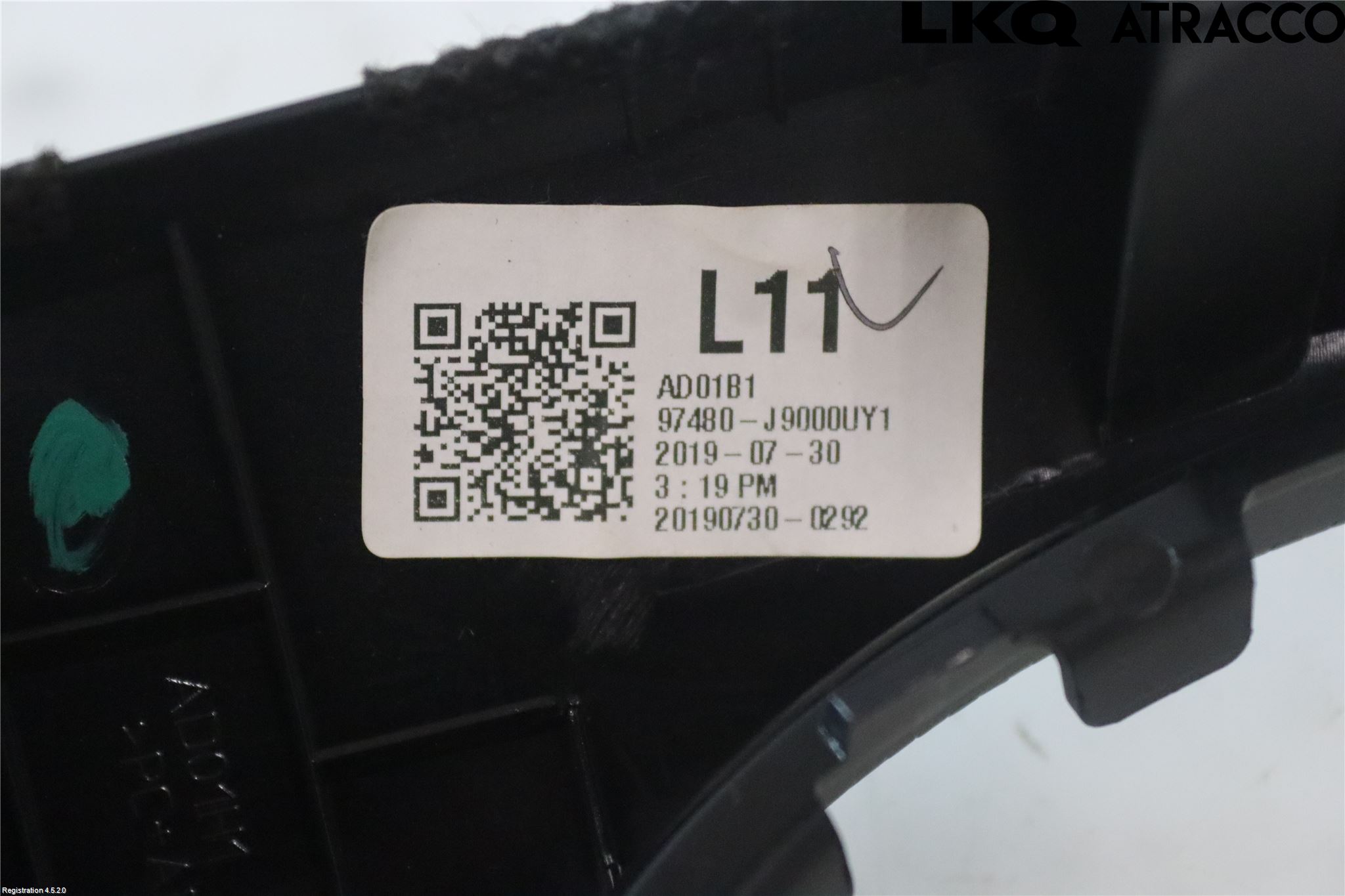 Hyundai KONA/ELECTRIC OS 18-23 Dashbord Kanal - Dyse