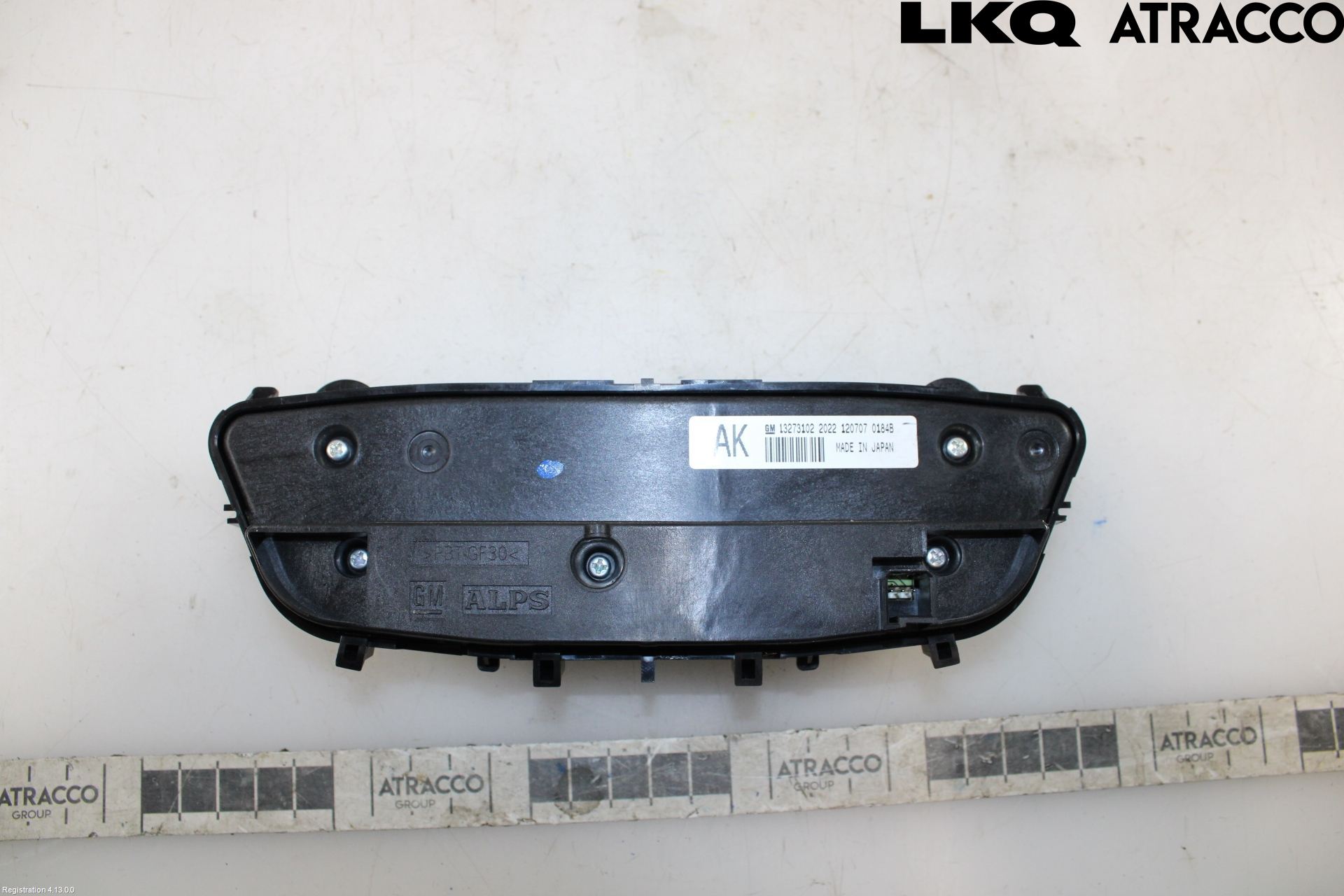 Opel INSIGNIA 09-16 Varmeapparat Panel(Regulering)