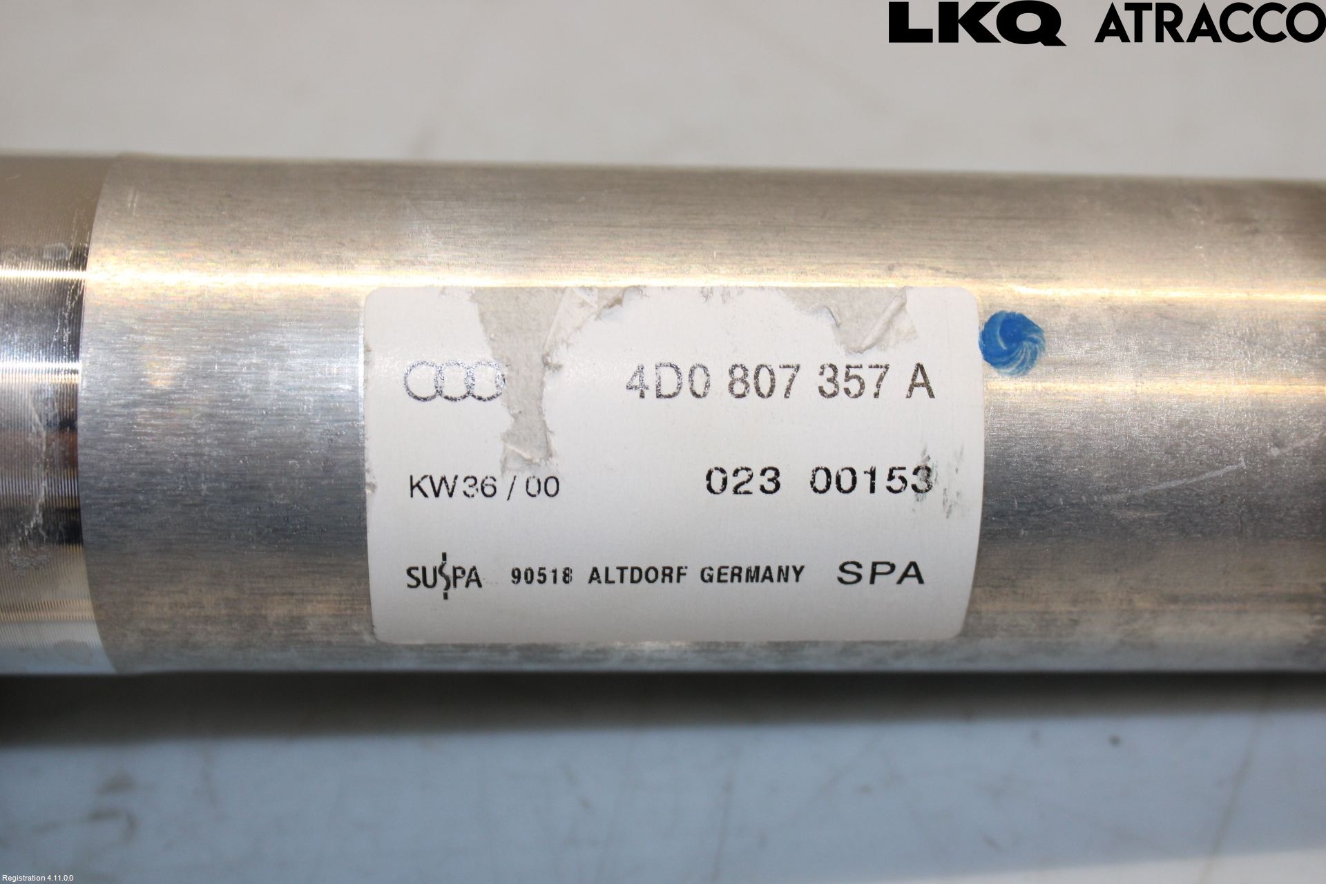Audi A8/S8 4D 94-02 Støtfanger Bak Feste