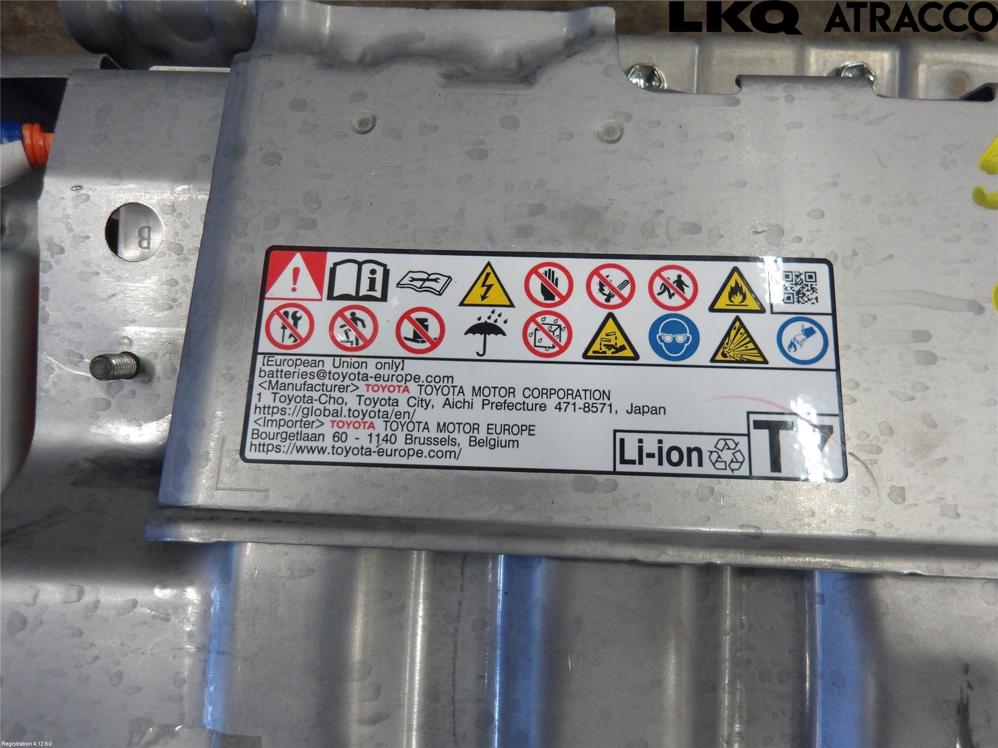 Toyota COROLLA CROSS XG10 22- Hybrid Batteri