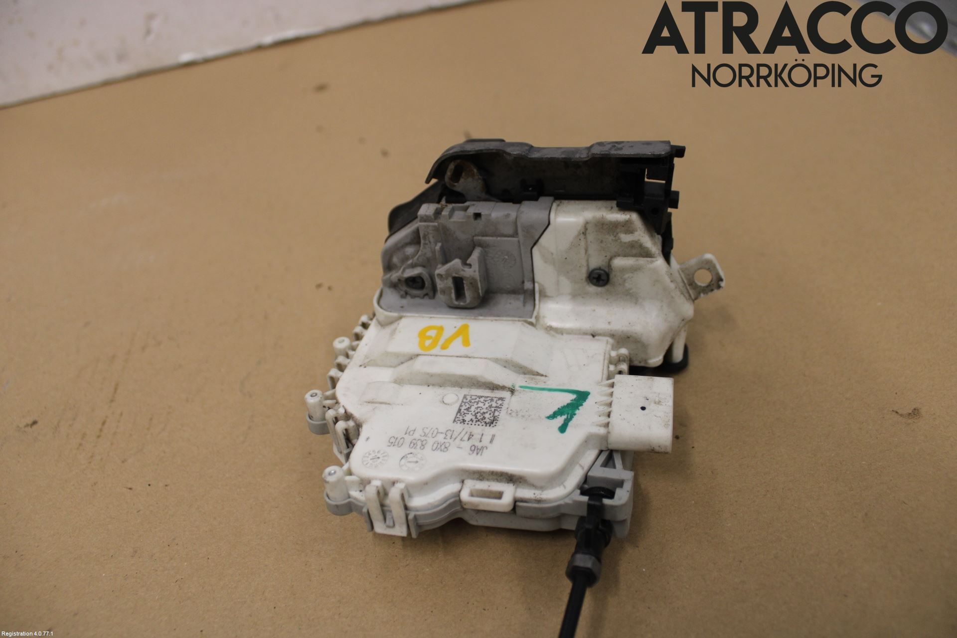Audi A1/S1 11-18 Dørlås - Låsekasse