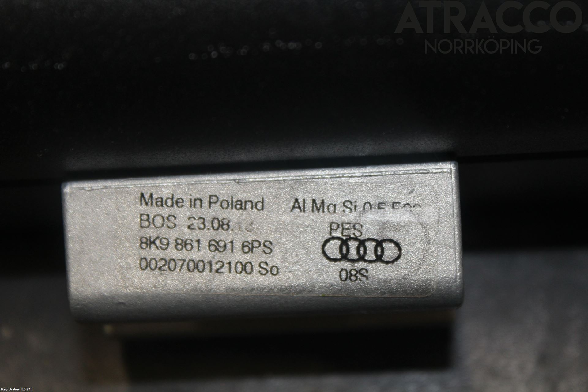 Audi A4 12-15 Innr Lastenett