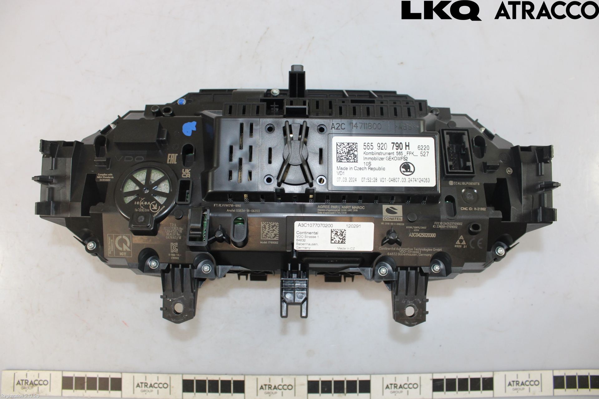 Skoda KODIAQ 17-24 Instr Kombinert