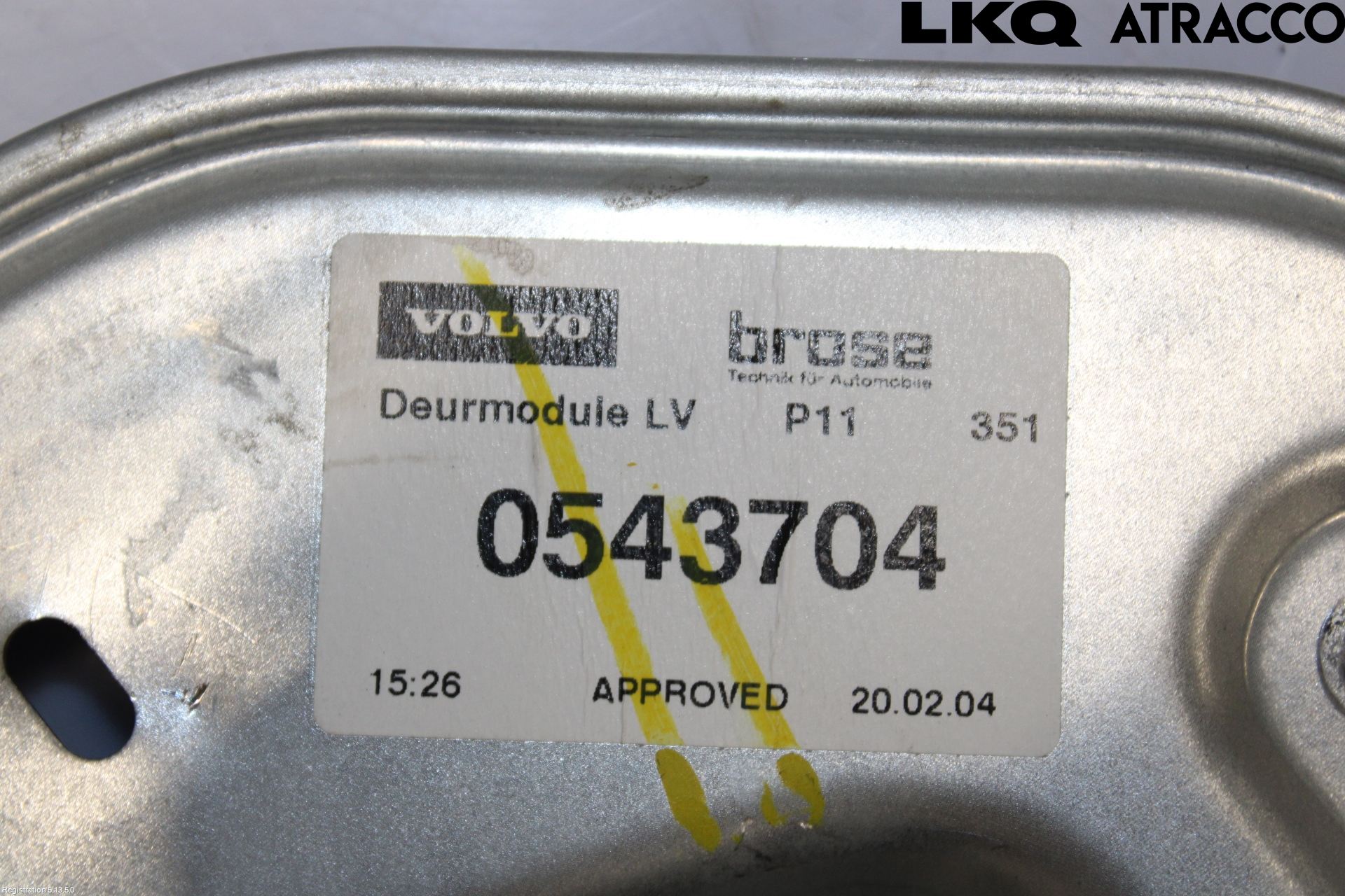 Volvo S40 04-07 Vindusheis El Komp