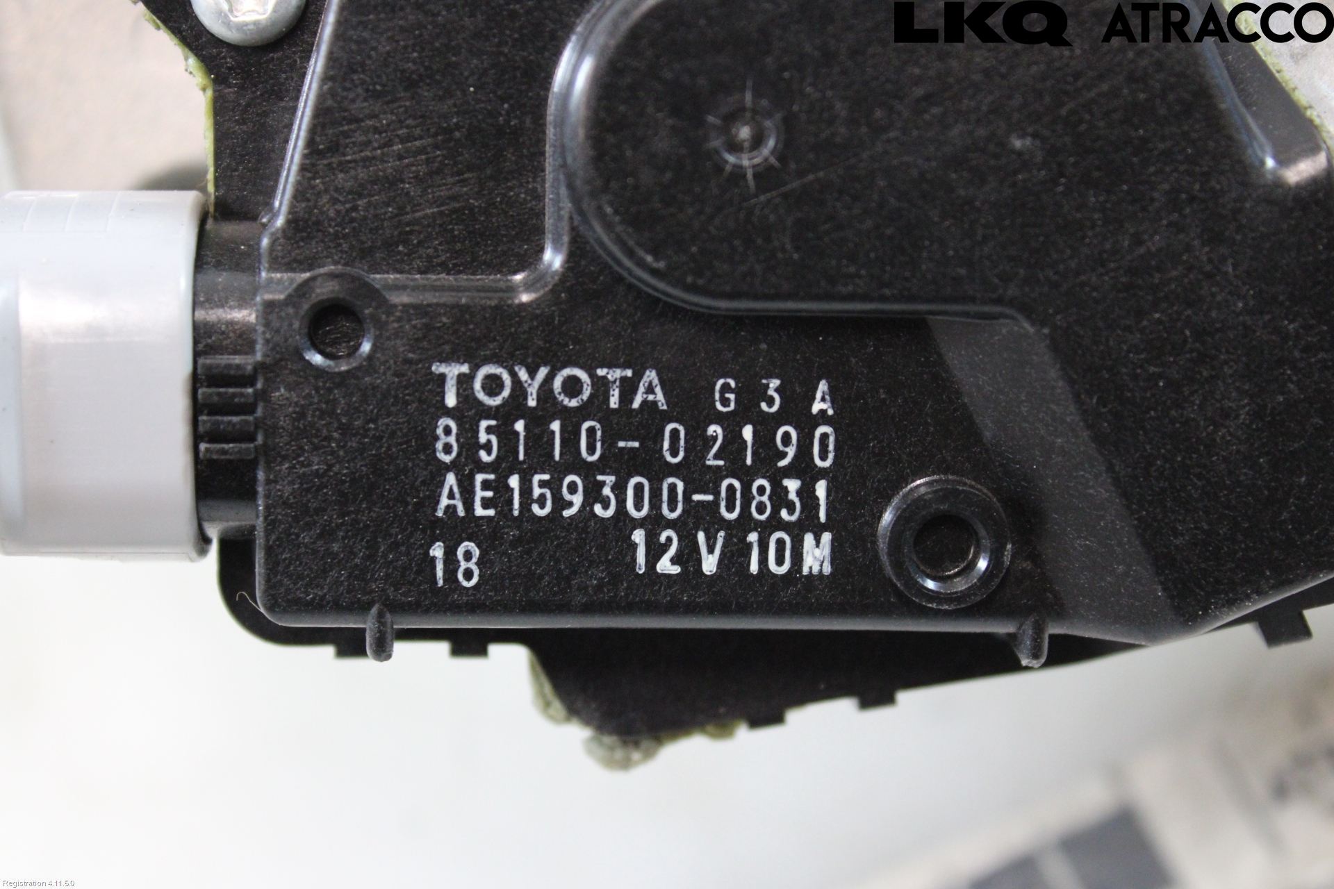 Toyota AURIS 10-12 Viskeroverføring Frontrute