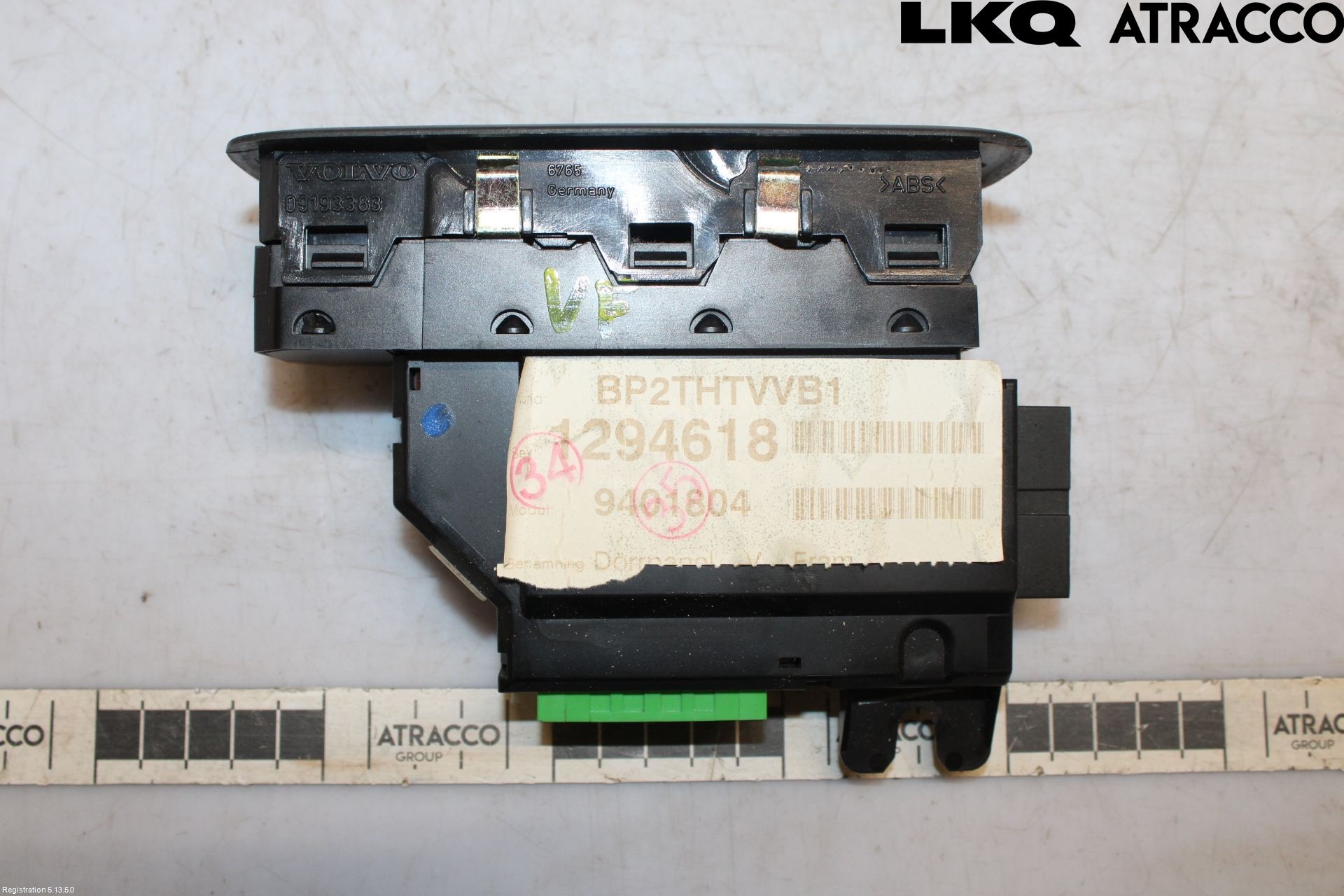Volvo V70 05-08 Bryter Vindusheis