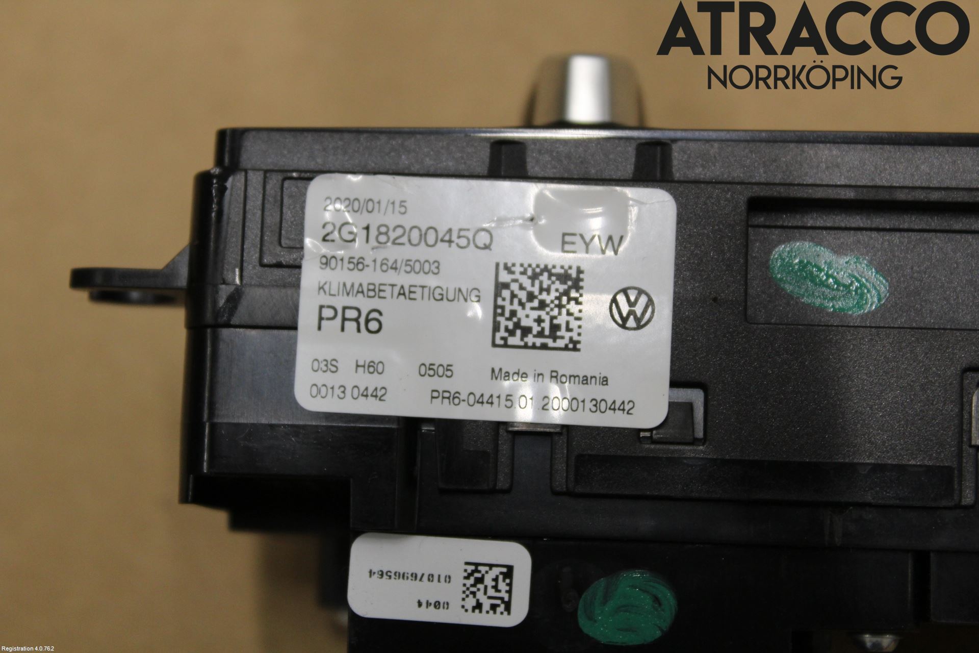 Volkswagen VW POLO VI 18->> Varmeapparat Panel(Regulering)