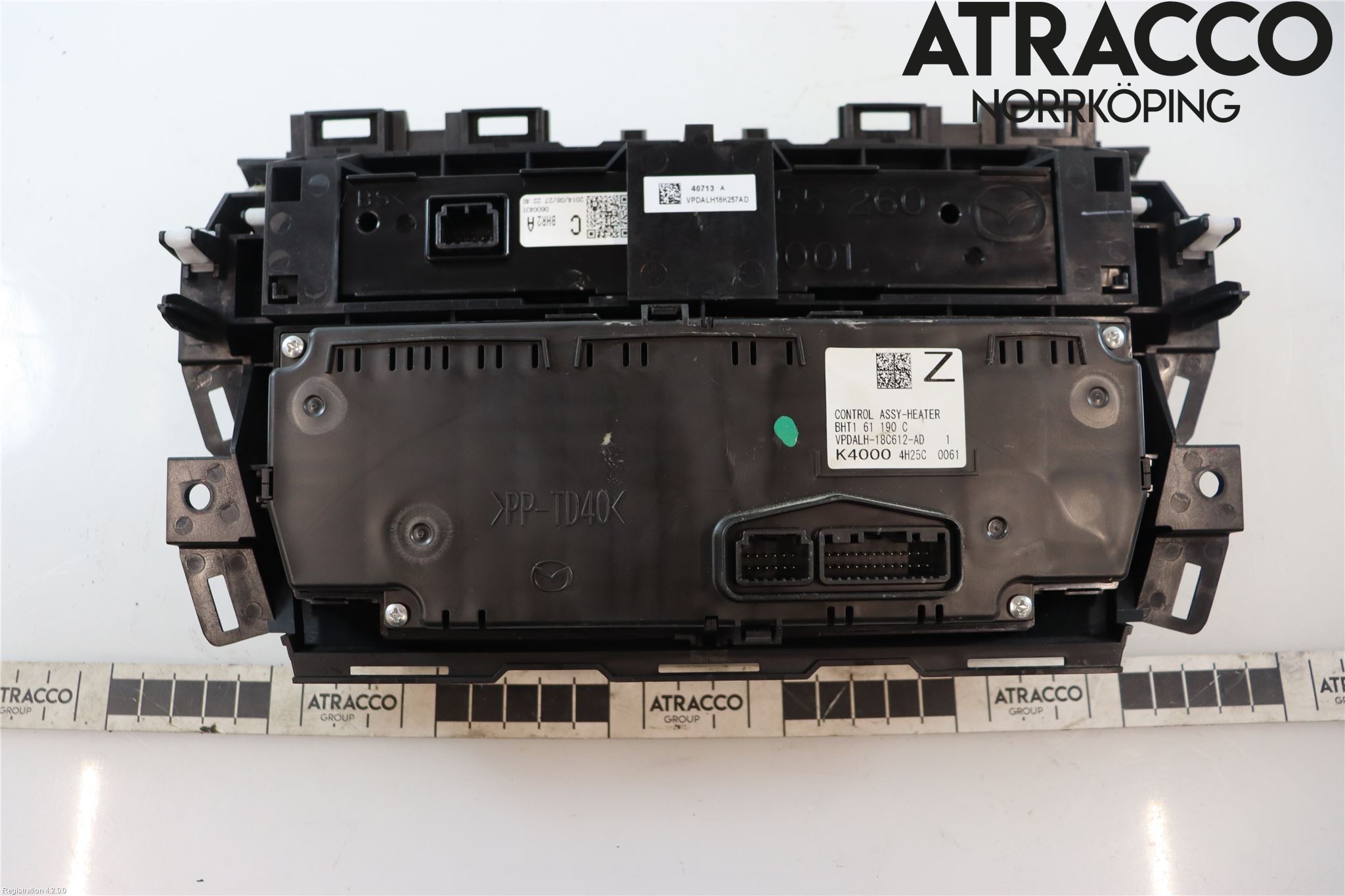 Mazda 3 III 14-19 Varmeapparat Panel(Regulering)
