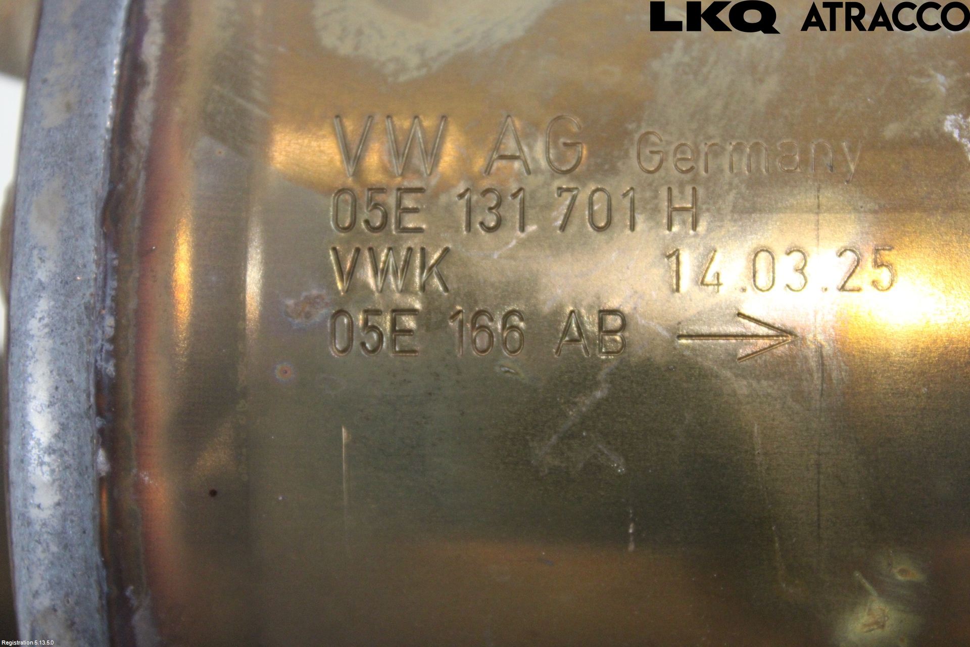 Audi A3/S3 8Y 21- Eksos Partikketfilter