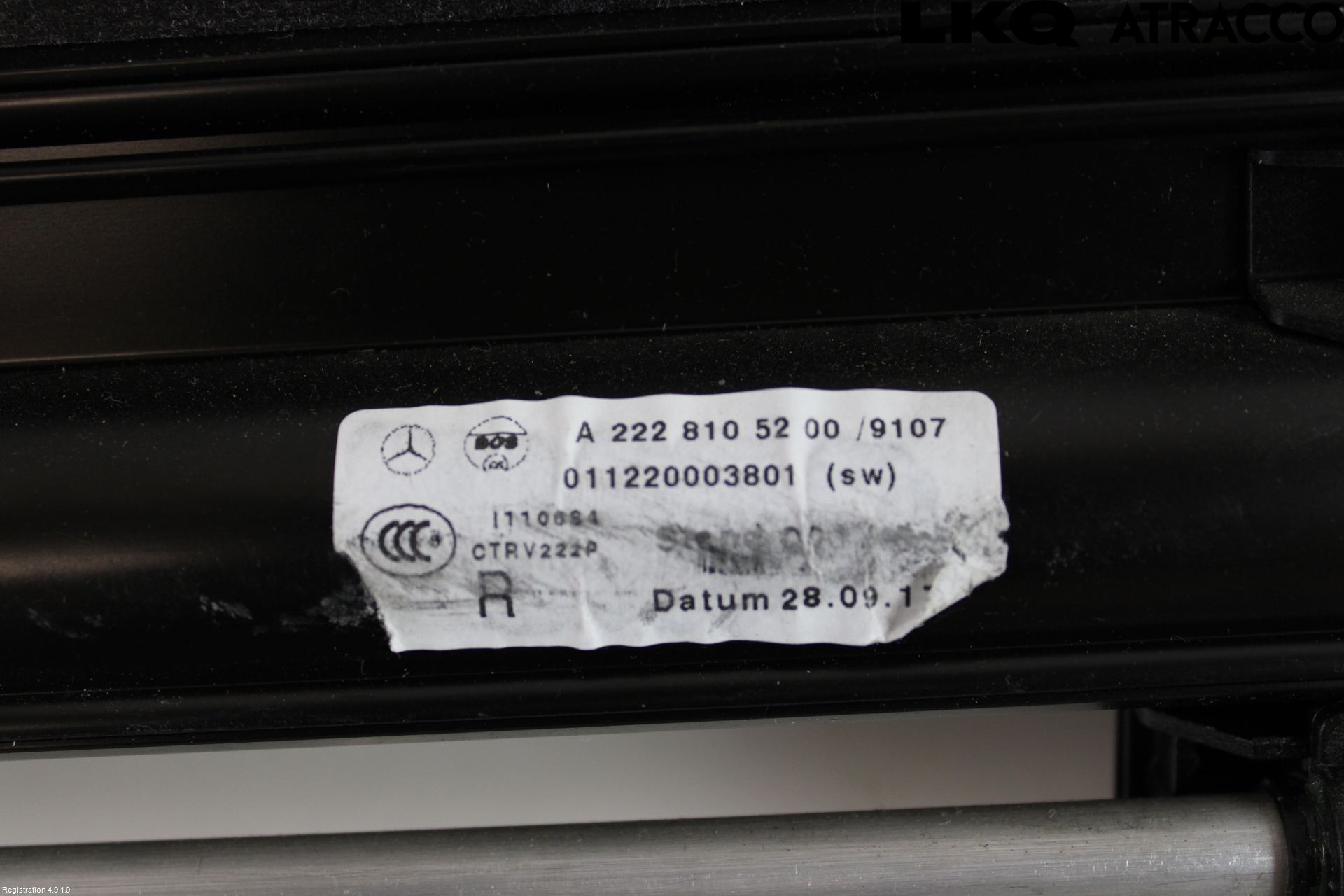 Mercedes-Benz MB S-KLASS (W222) 13-20 Bakrute Gardin-Sjalusi