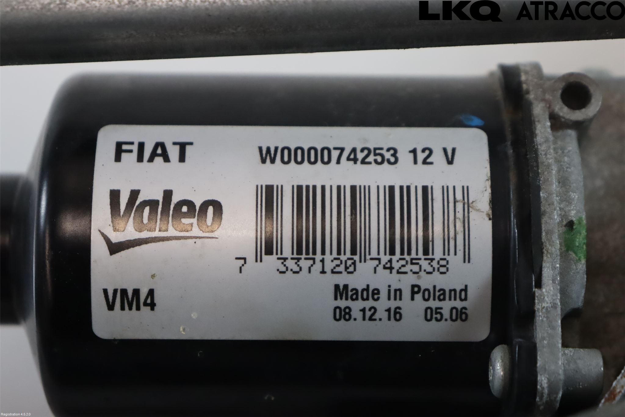 Fiat TIPO/CROSS 16- Viskeroverføring Frontrute
