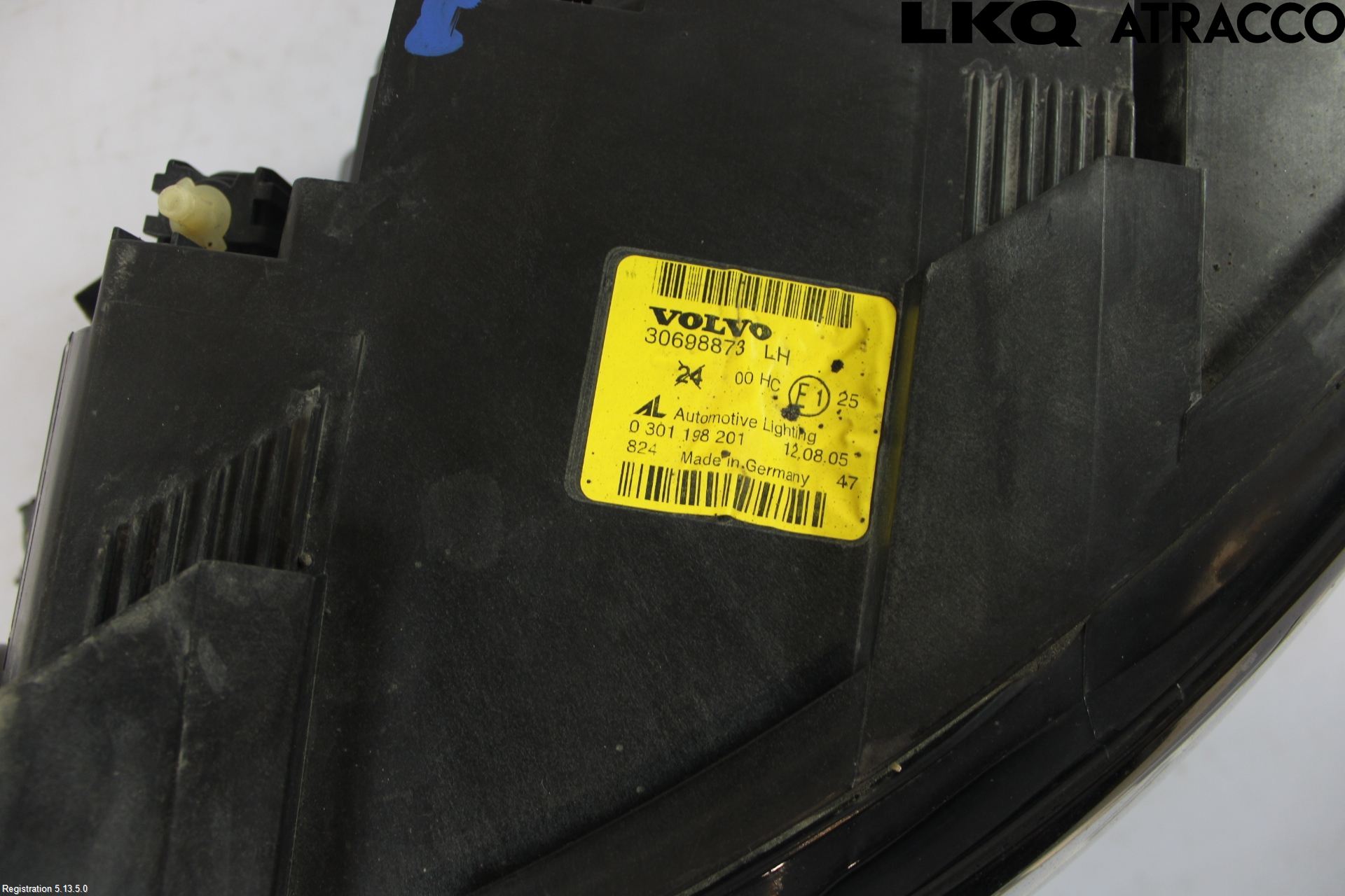 Volvo S40 04-07 Frontlykt Venstre