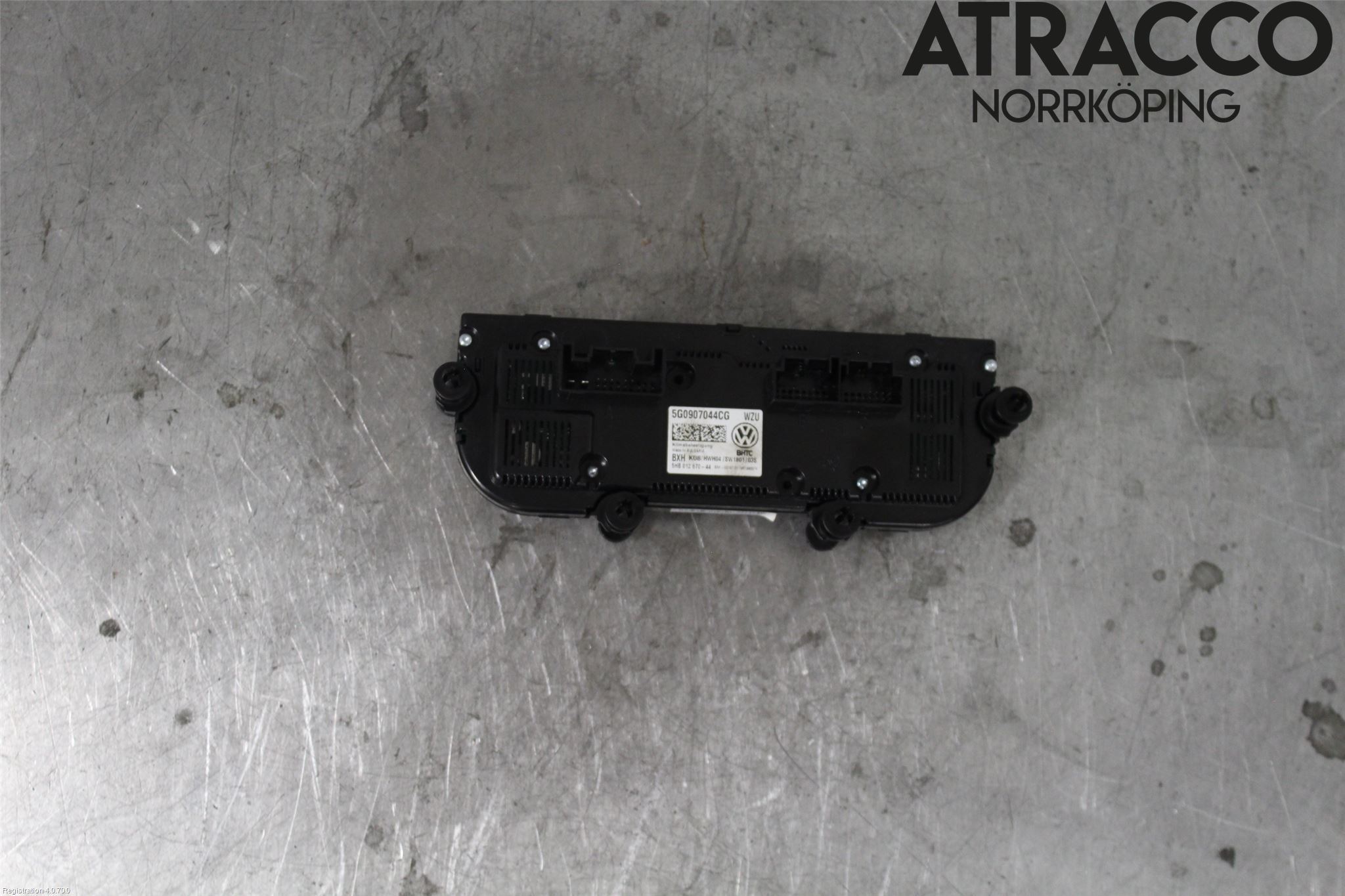 Volkswagen VW GOLF / E-GOLF VII 13-20 Varmeapparat Panel(Regulering)