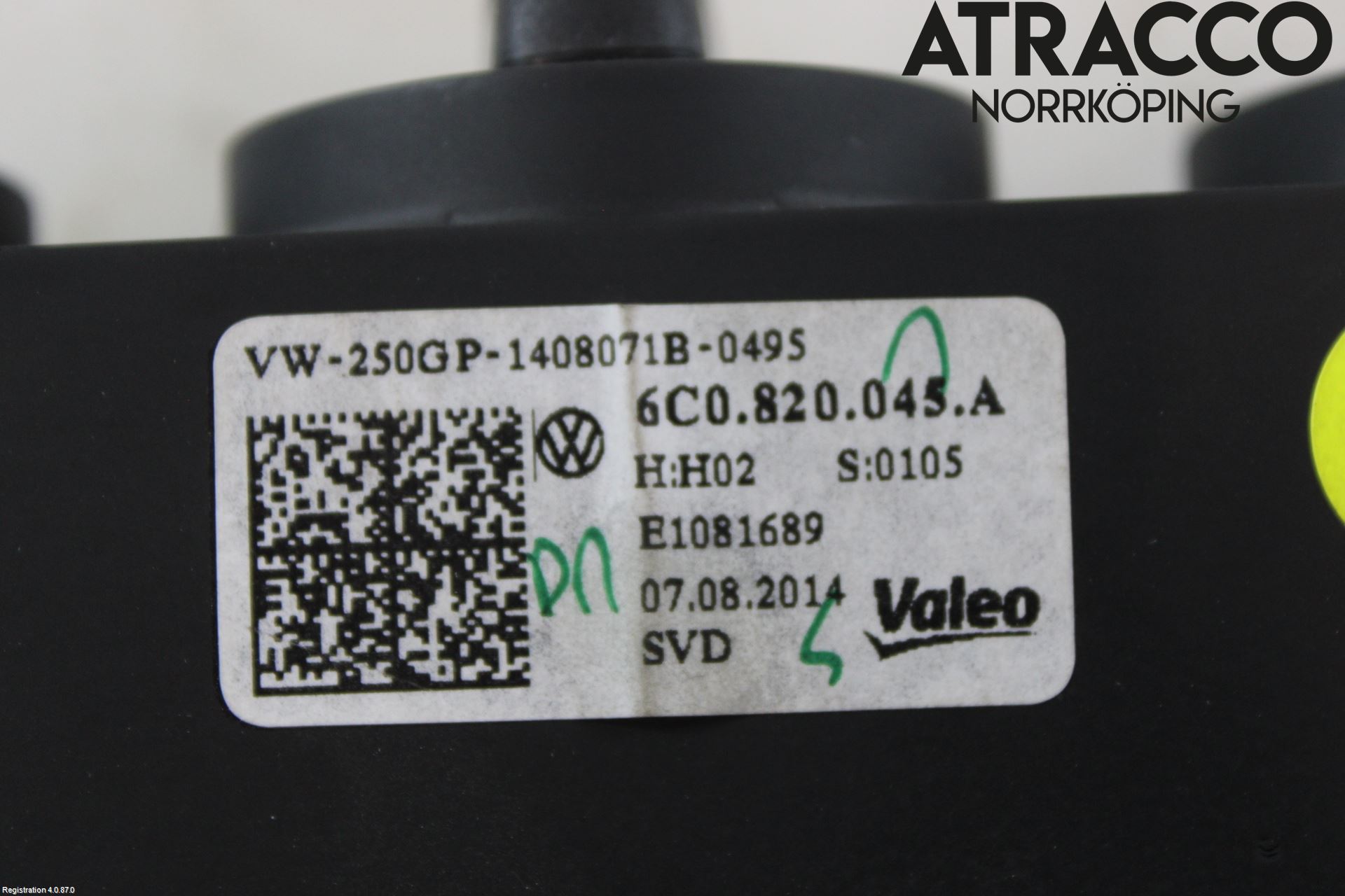 Volkswagen VW POLO 10-17 Varmeapparat Panel(Regulering)