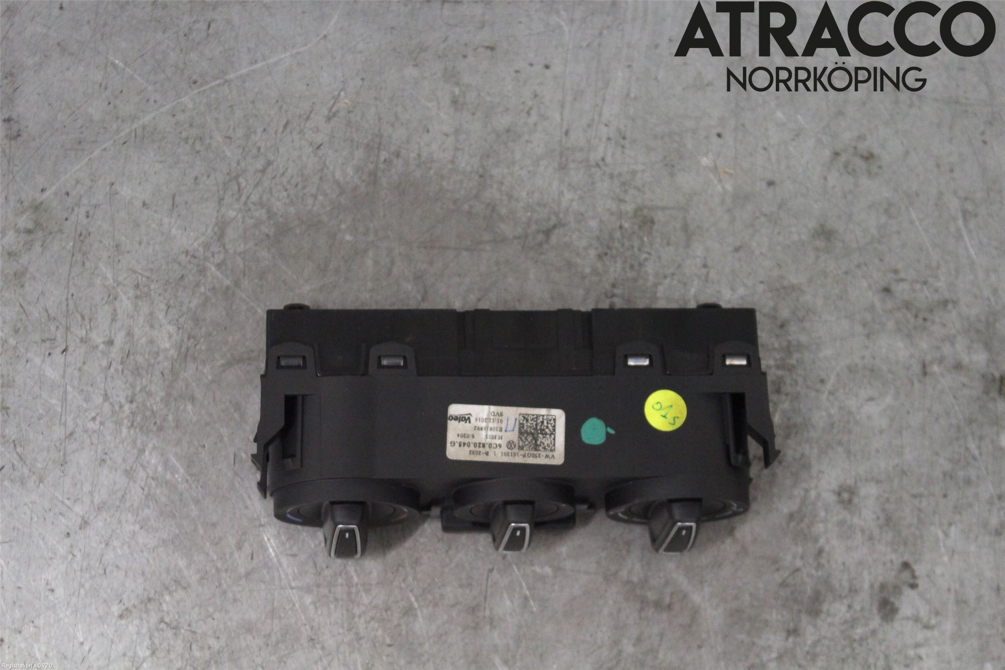Volkswagen VW POLO 10-17 Varmeapparat Panel(Regulering)