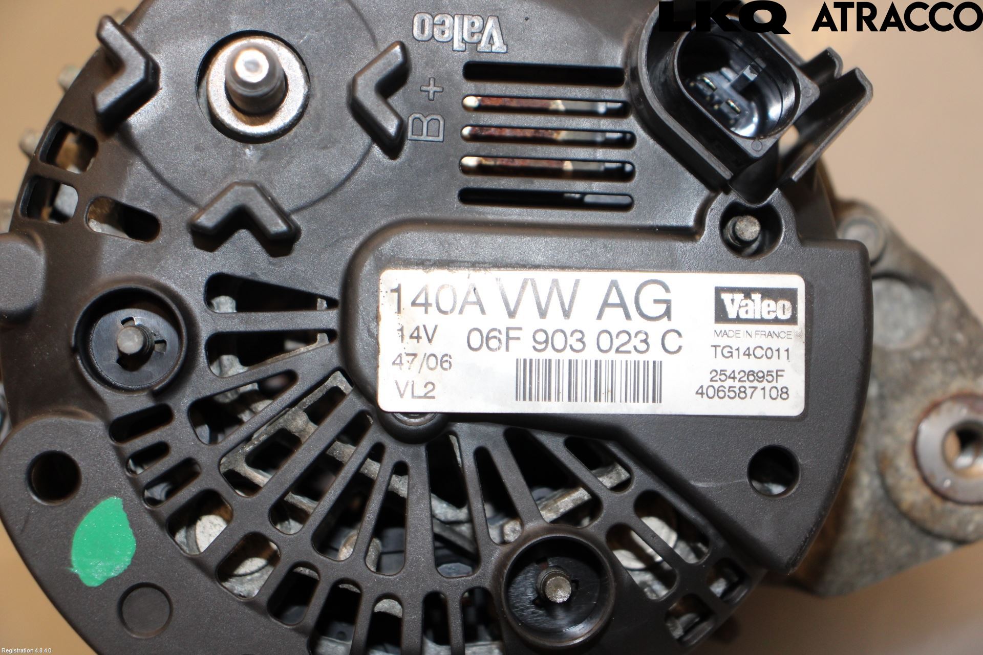 Volkswagen VW GOLF V 04-09 Dynamo