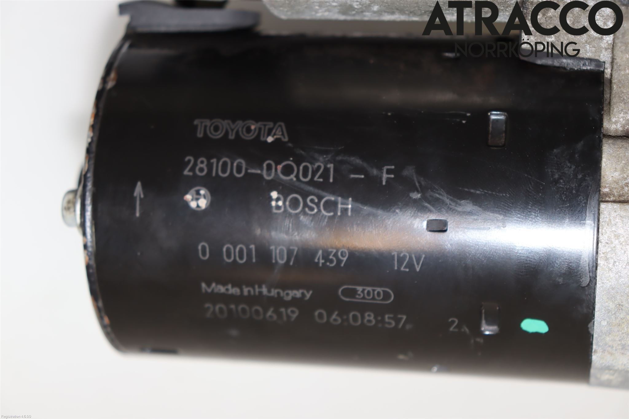 Toyota AYGO 06-14 Startmotor