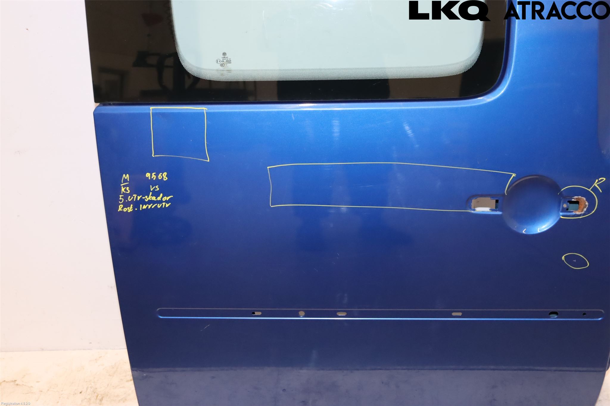Volkswagen VW CADDY 11-15 Dør Skyvedør Venstre