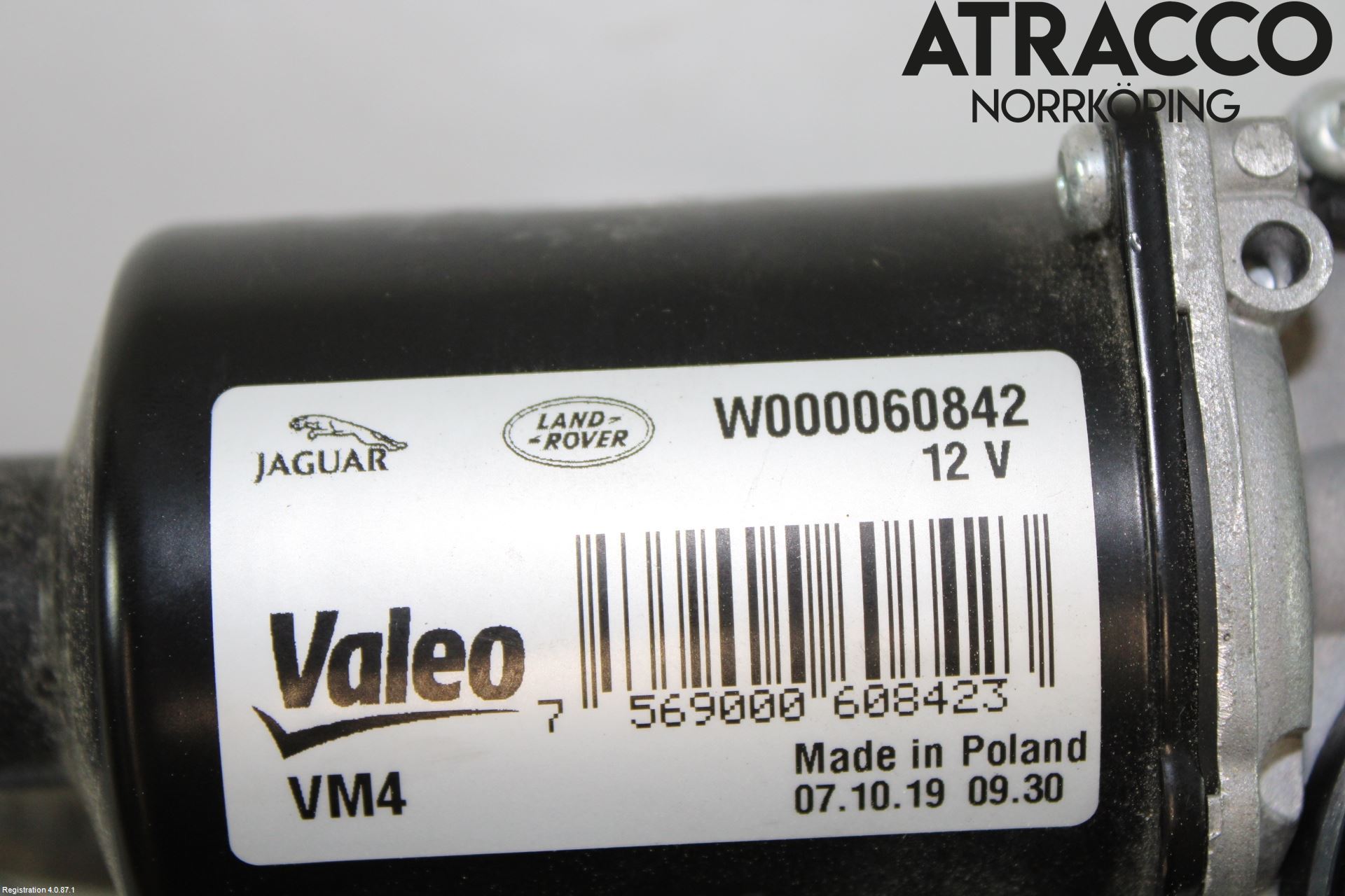 Jaguar XF (X260) 16-24 Viskeroverføring Frontrute