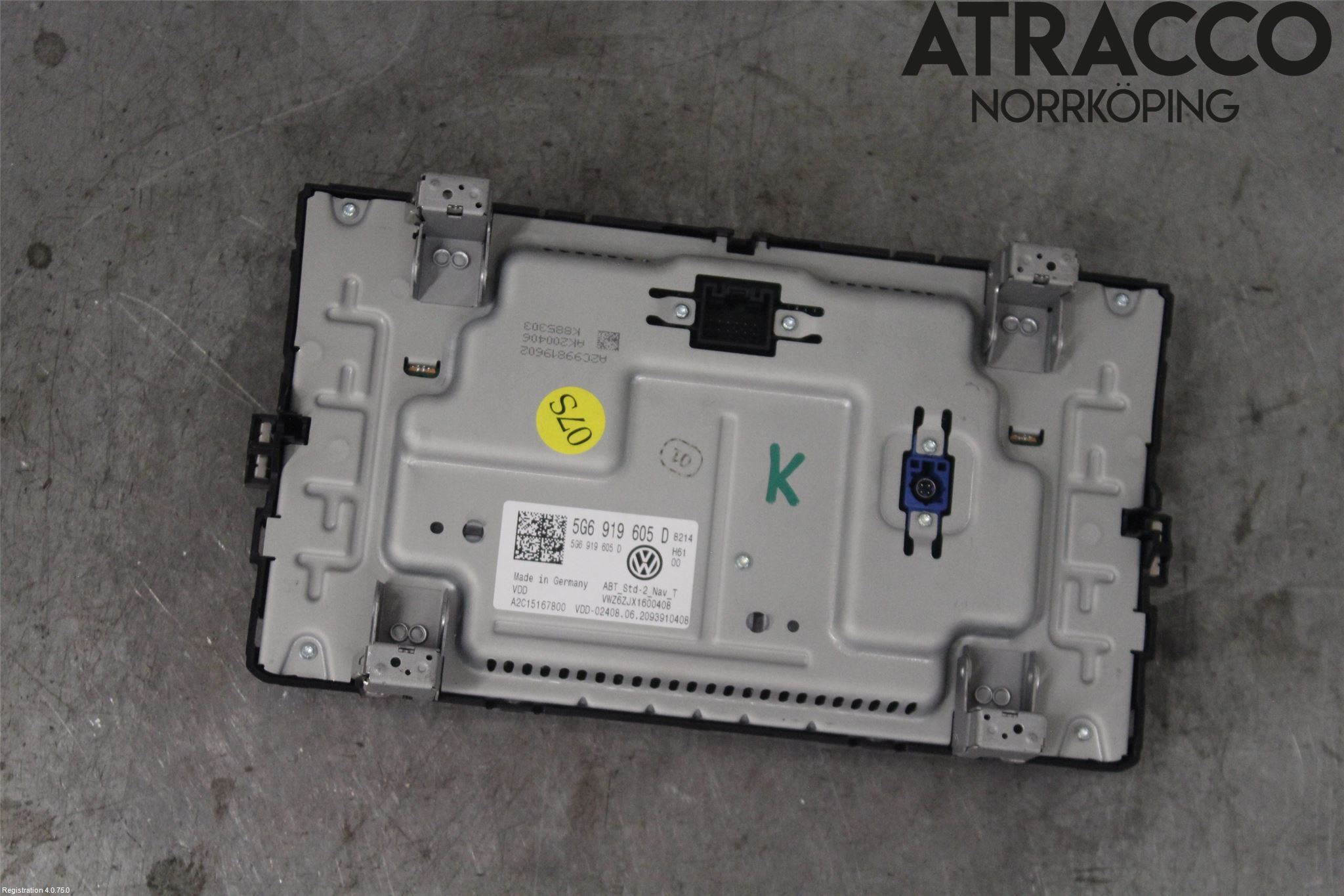 Volkswagen VW TRANSP/CARAVELLE (T6) 16-22 Stereo Radio Med Cd